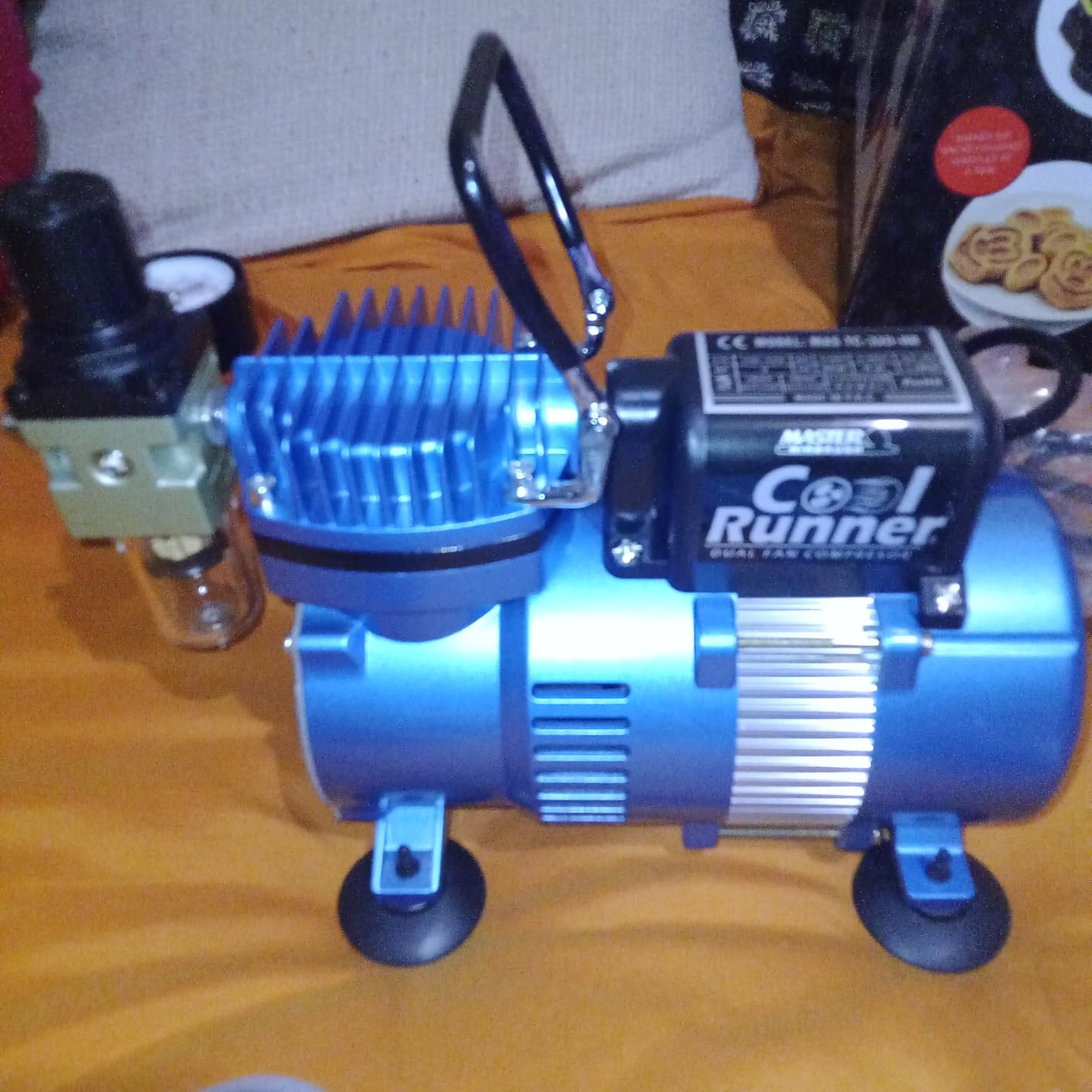 Master Airbrush Cool Runner II Airbrush Kit with 3 Airbrushes, Dual Fan Air customer photo 1
