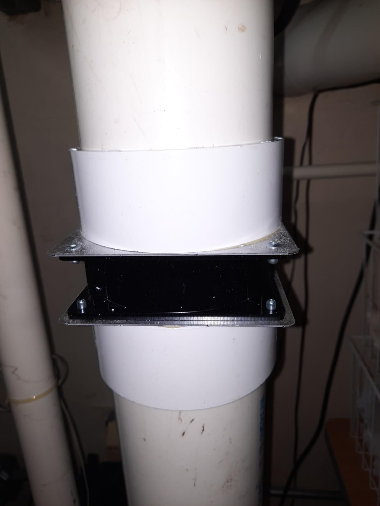 Tjernlund PVC4 Radon Mitigation Fan Model - Exhaust Fan with 6-Ft. Power Cord, Minimal Power Consumption, 4 In. PVC Pipe. Ventilation Fans customer photo 2