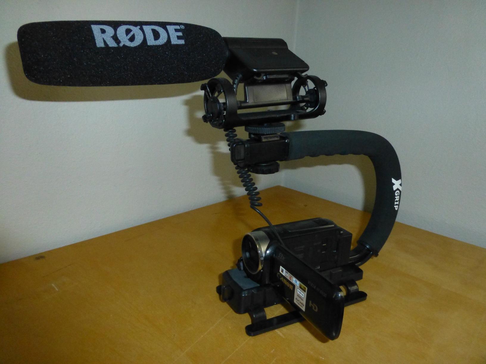 Rode VideoMic Camera-Mount Shotgun Microphone with Rycote Lyre Shock Mounting, Black customer photo 1