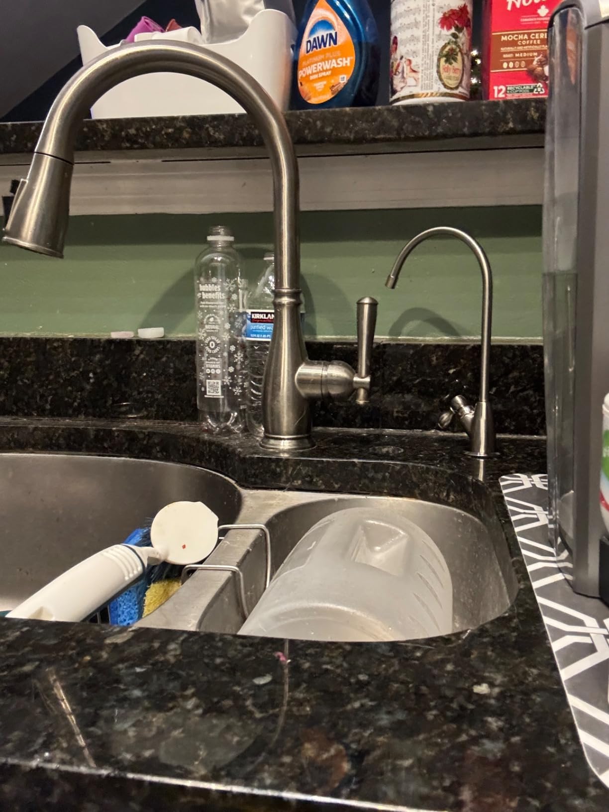 Aquasana Under Sink Water Filter System - Reduces PFAS, Lead, & Chlorine in Drinking Water - Under Counter Claryum Filtration for Kitchen - 2-Stage - Chrome Faucet - AQ-5200.56 customer photo 2