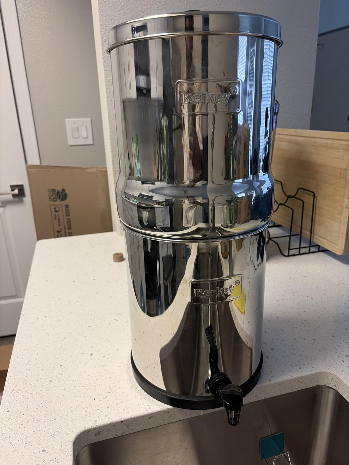 Big Berkey 2.25 Gal Gravity Water Filter System with BB9-2 Filters customer photo 2