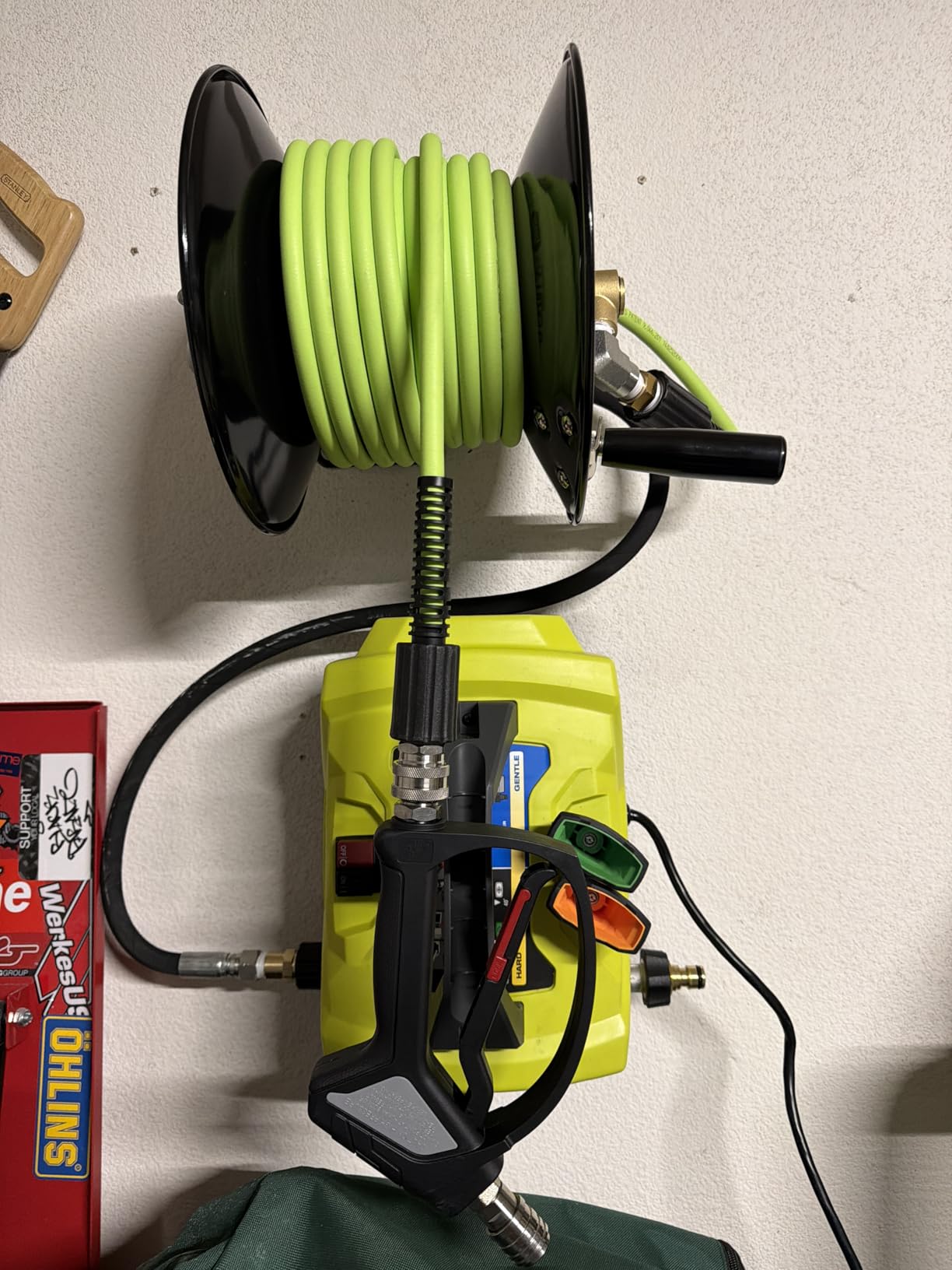 Flexzilla Pressure Washer Replacement Hose, 1/4 in. x 50 ft., 3100 PSI, M22 Fittings, No-Kink, Lightweight, ZillaGreen customer photo 2