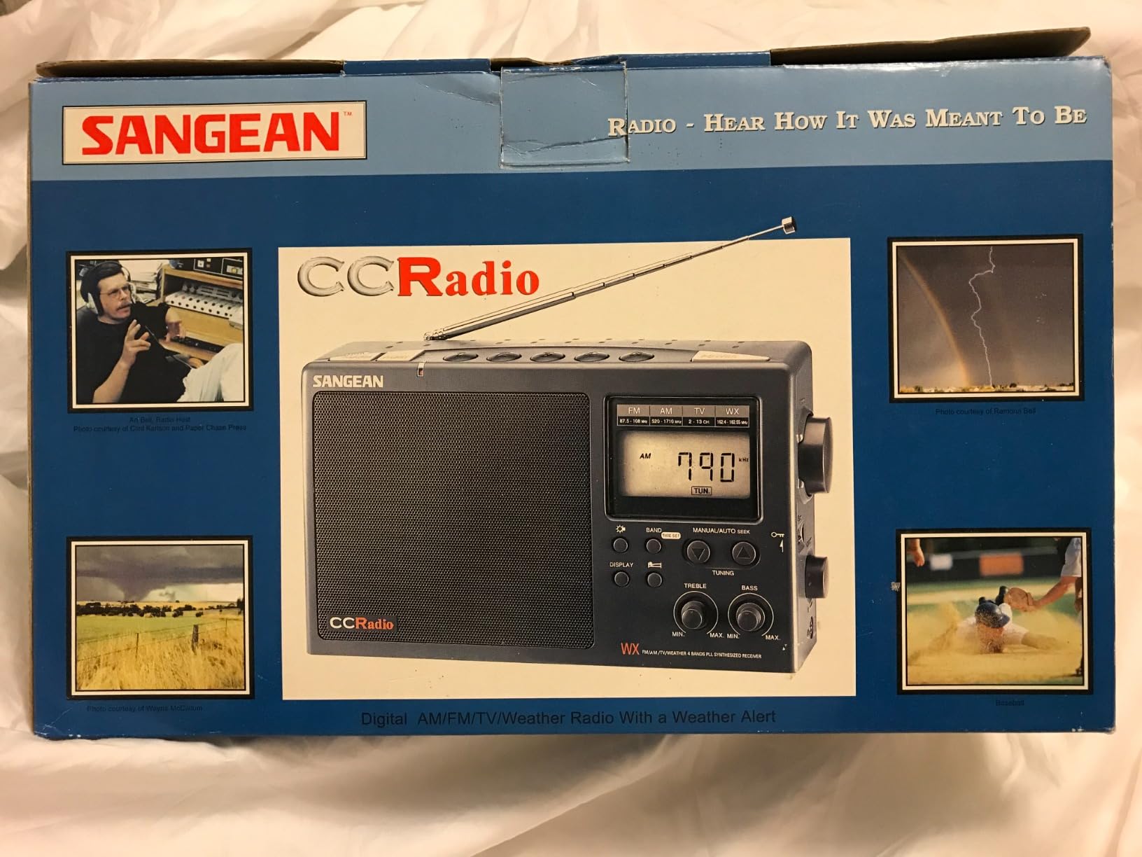 C. Crane CCRadio-2E Enhanced Portable AM FM Weather and 2-Meter Ham Band (Black) CC2BE customer photo 1