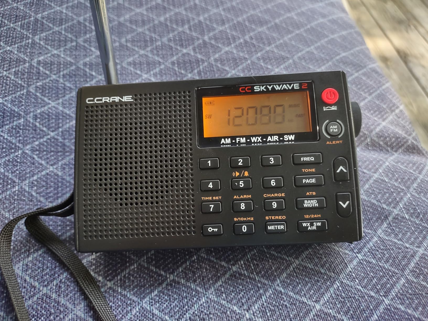 C. Crane CCRadio-2E Enhanced Portable AM FM Weather and 2-Meter Ham Band (Black) CC2BE customer photo 2