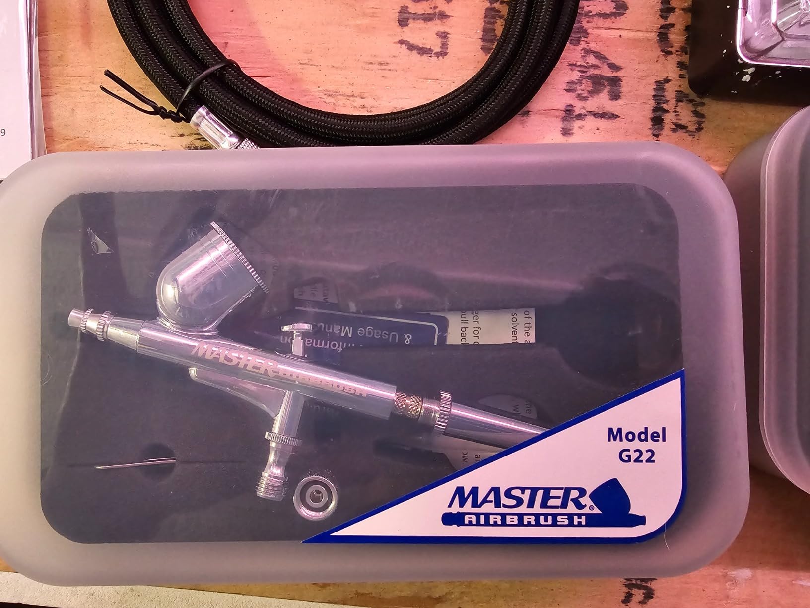 Master Airbrush Cool Runner II Airbrush Kit with 3 Airbrushes Acrylic Paint customer photo 2