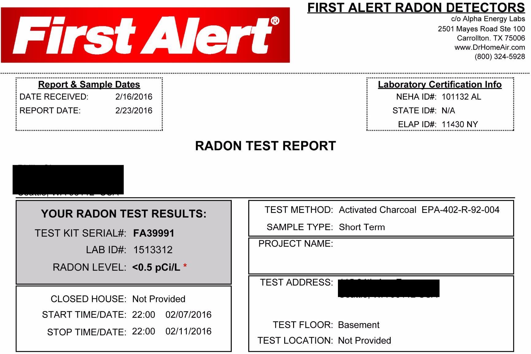 Airthings Corentium Home Radon Detector 223 Portable, Lightweight, Easy-to-Use, (3) AAA Battery Operated, USA Version, pCi/L customer photo 2