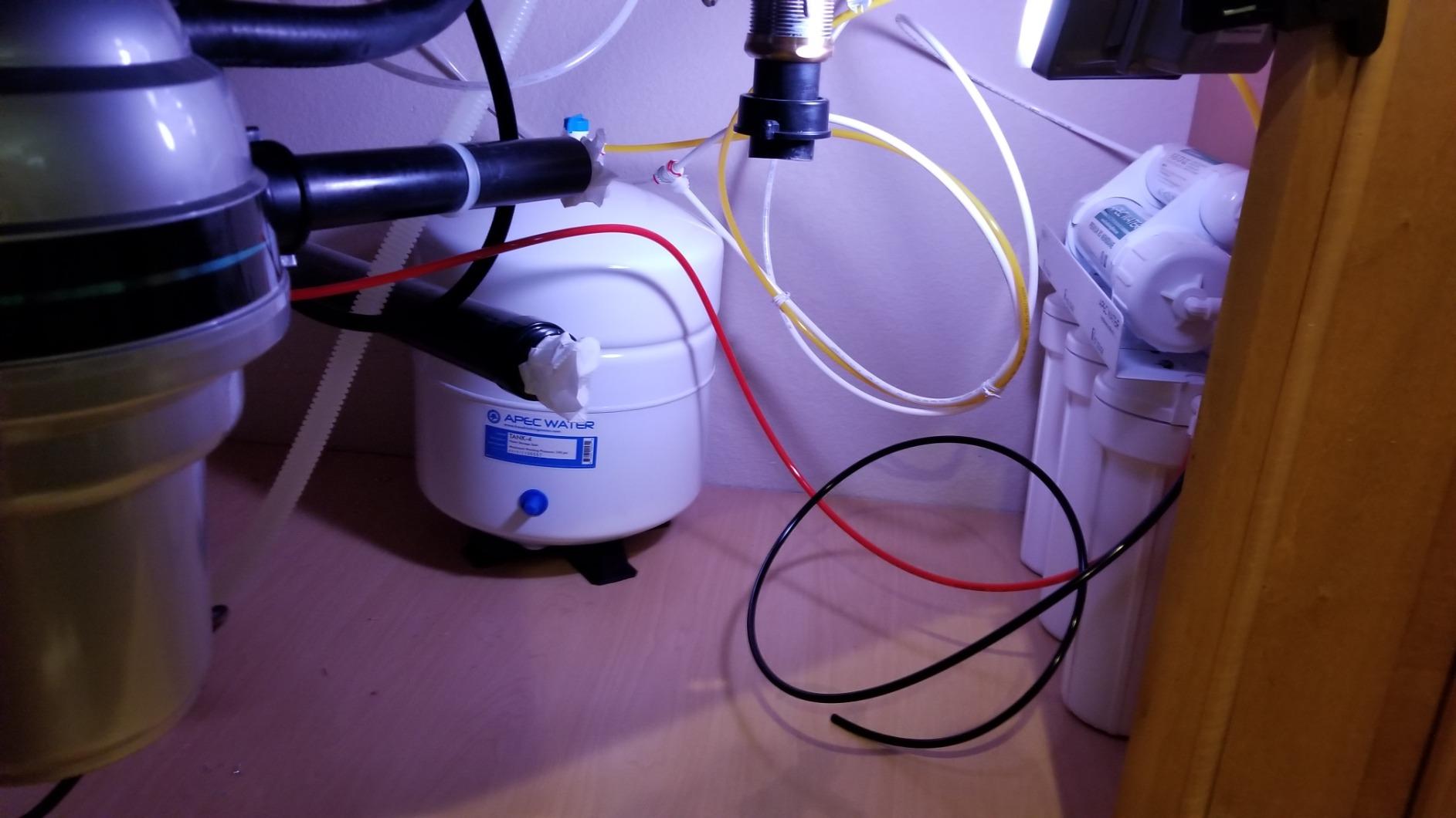APEC Water ROES-50, 5-Stage Under Sink Reverse Osmosis System, 50 GPD customer photo 2