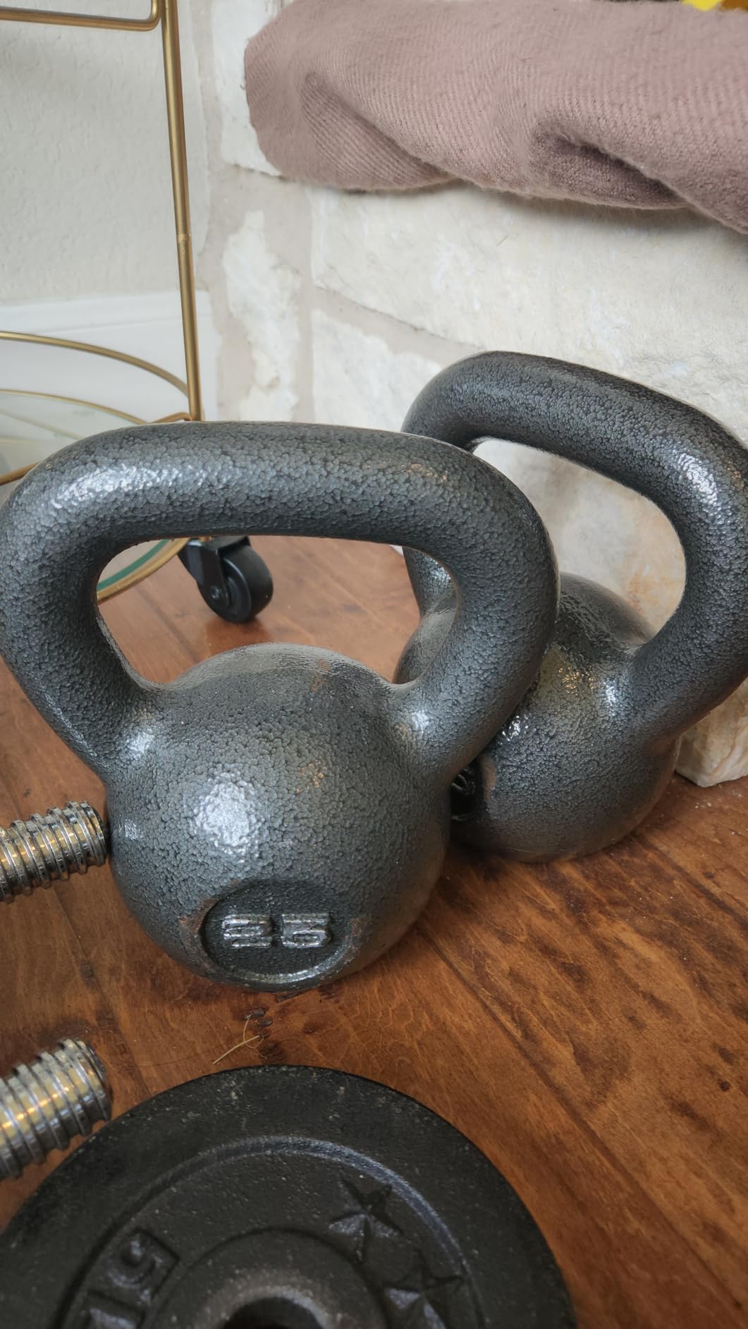 Marcy Hammertone Kettle Bells - 10 to 55 lbs. HKB Workout Weights customer photo 2