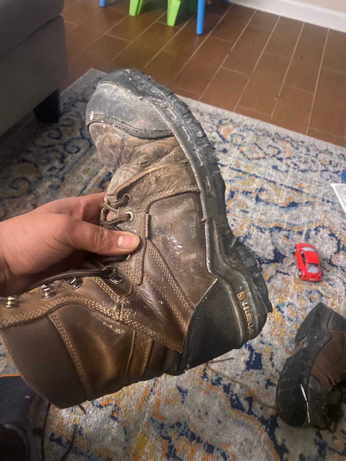 Carhartt Men's Rugged Flex Waterproof Insulated Boots customer photo 2