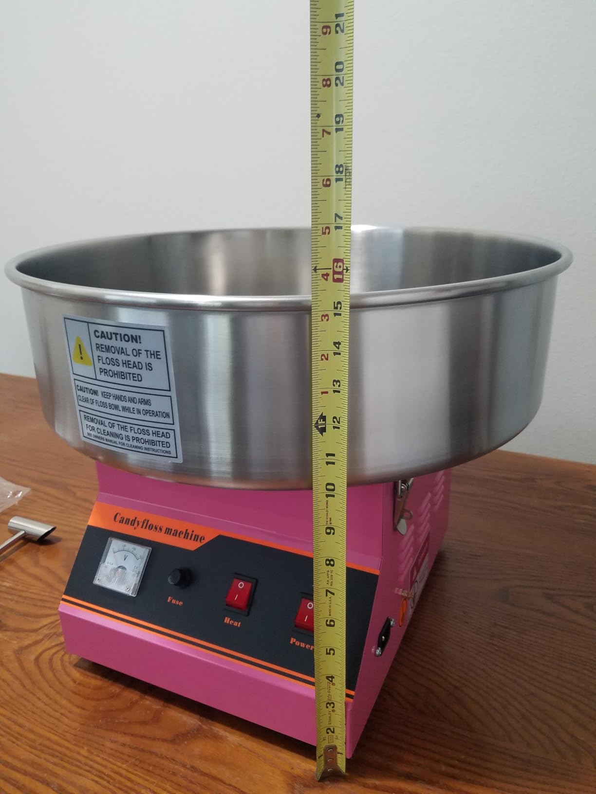 VIVO Pink 1030W Electric Cotton Candy Machine, CANDY-V001 customer photo 1