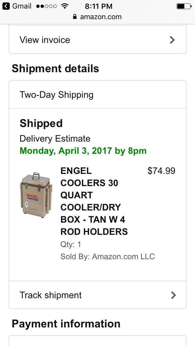 Engel UC30 Leak-Proof, Air Tight, Fishing Drybox Cooler with Built-in Fishing Rod Holders, Also Makes The Perfect Hard Shell Lunchbox for Men and Women customer photo 2