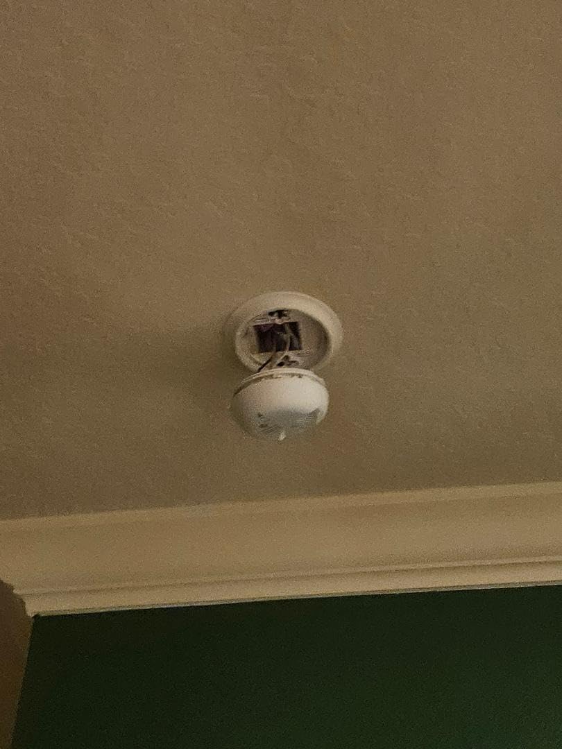 FIRST ALERT BRK SC9120FF Hardwired Smoke and Carbon Monoxide (CO) Detector with Battery Backup, 1 pack , White customer photo 2