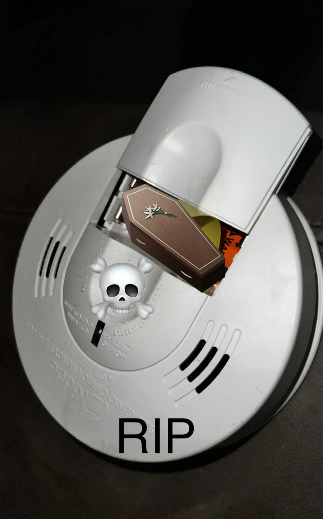 Kidde Smoke & Carbon Monoxide Detector with Voice Alerts, Battery Powered, Combination Smoke & CO Alarm customer photo 1