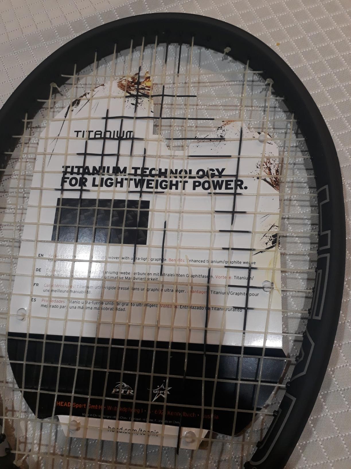 HEAD Ti S6 Tennis Racket customer photo 1