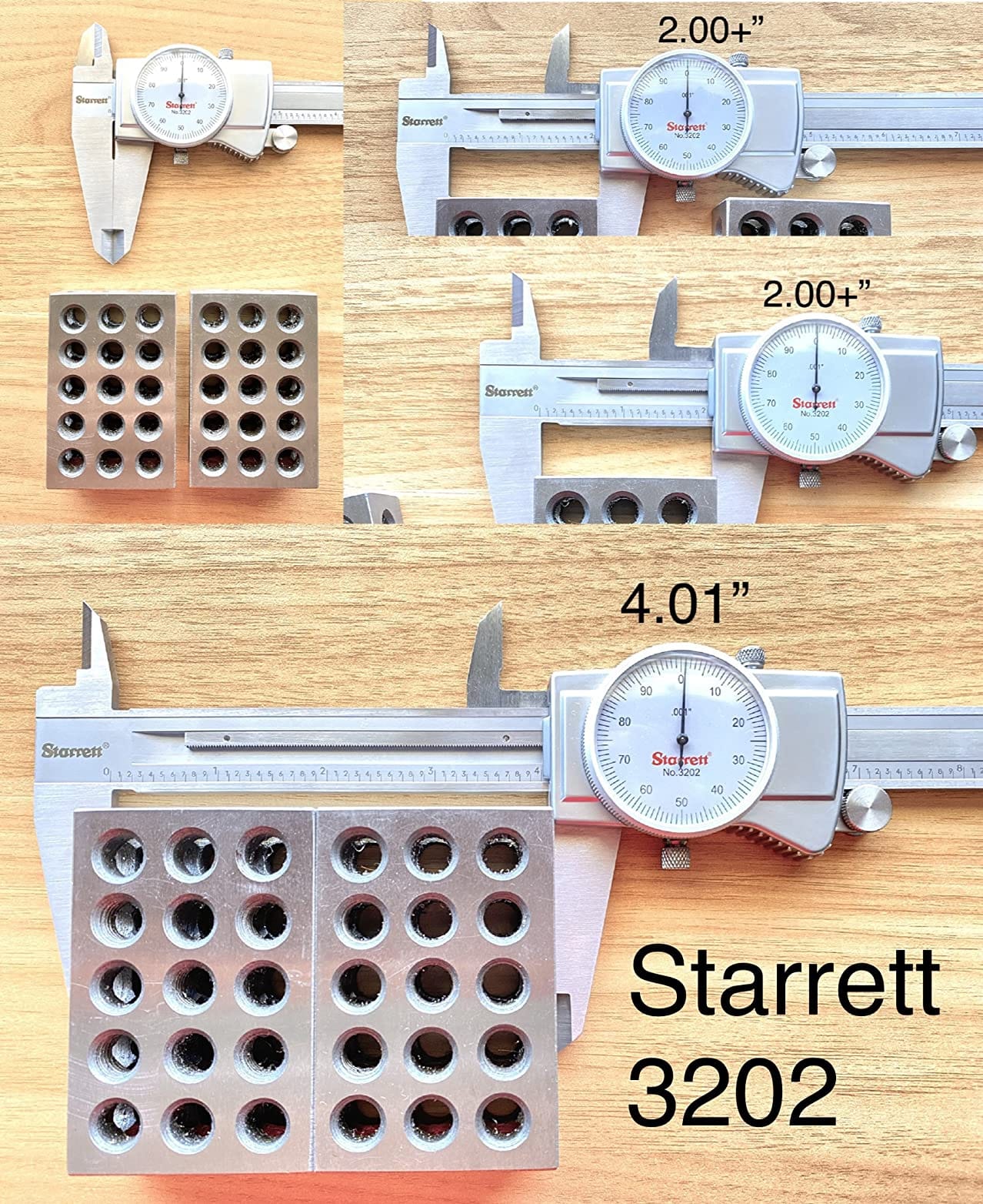 Starrett Dial Caliper, Adjustable Bezel, 0-6