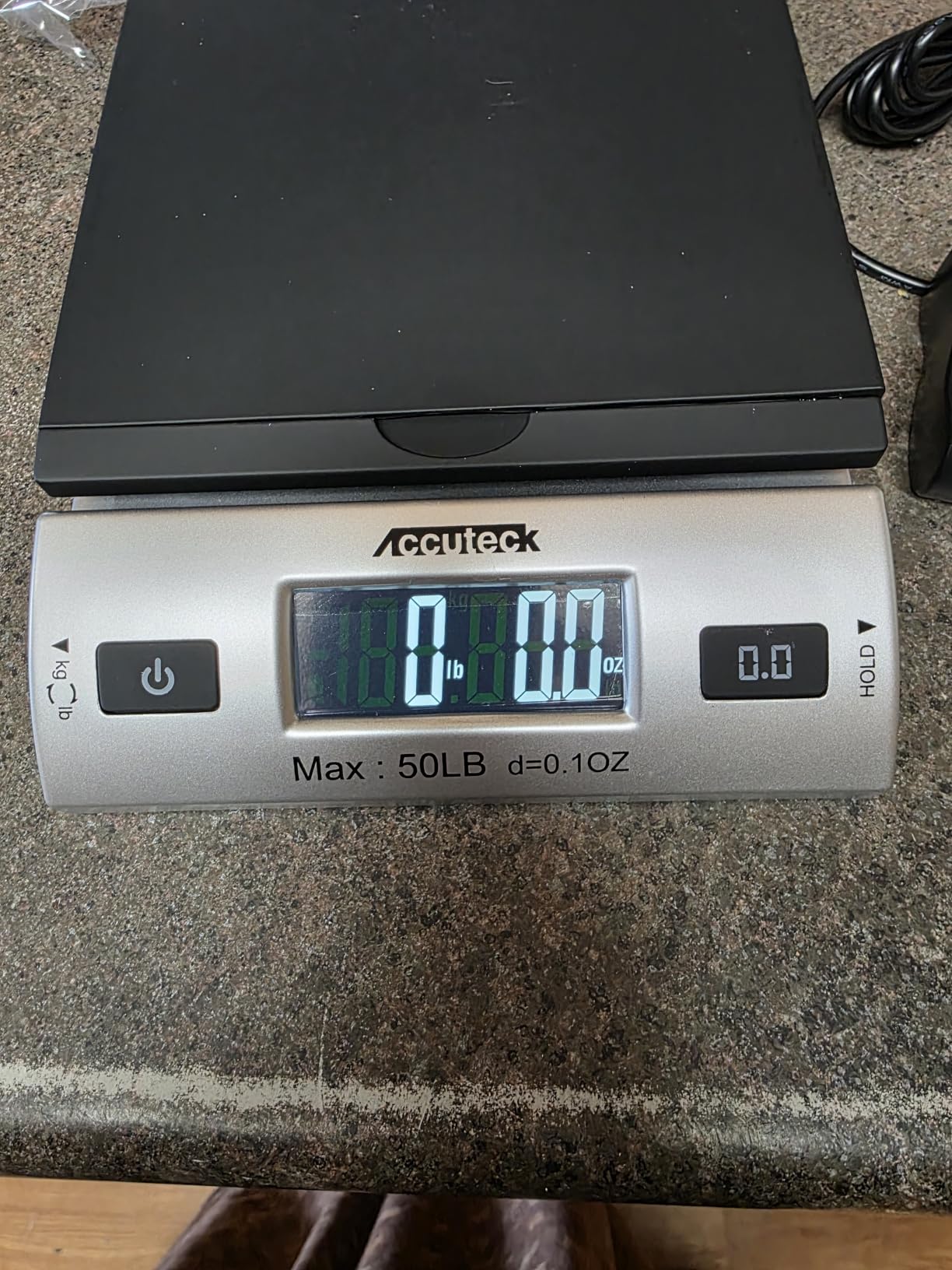 Accuteck 8250 High Accuracy Digital Shipping Scale and Postal Scale, 0.1oz Precision, 50Lb customer photo 2
