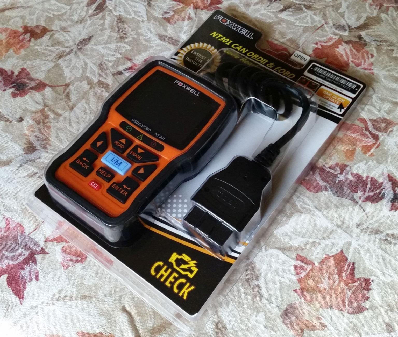 FOXWELL NT301 OBD2 Scanner Live Data Professional Mechanic OBDII Diagnostic Code Reader Tool for Check Engine Light customer photo 2