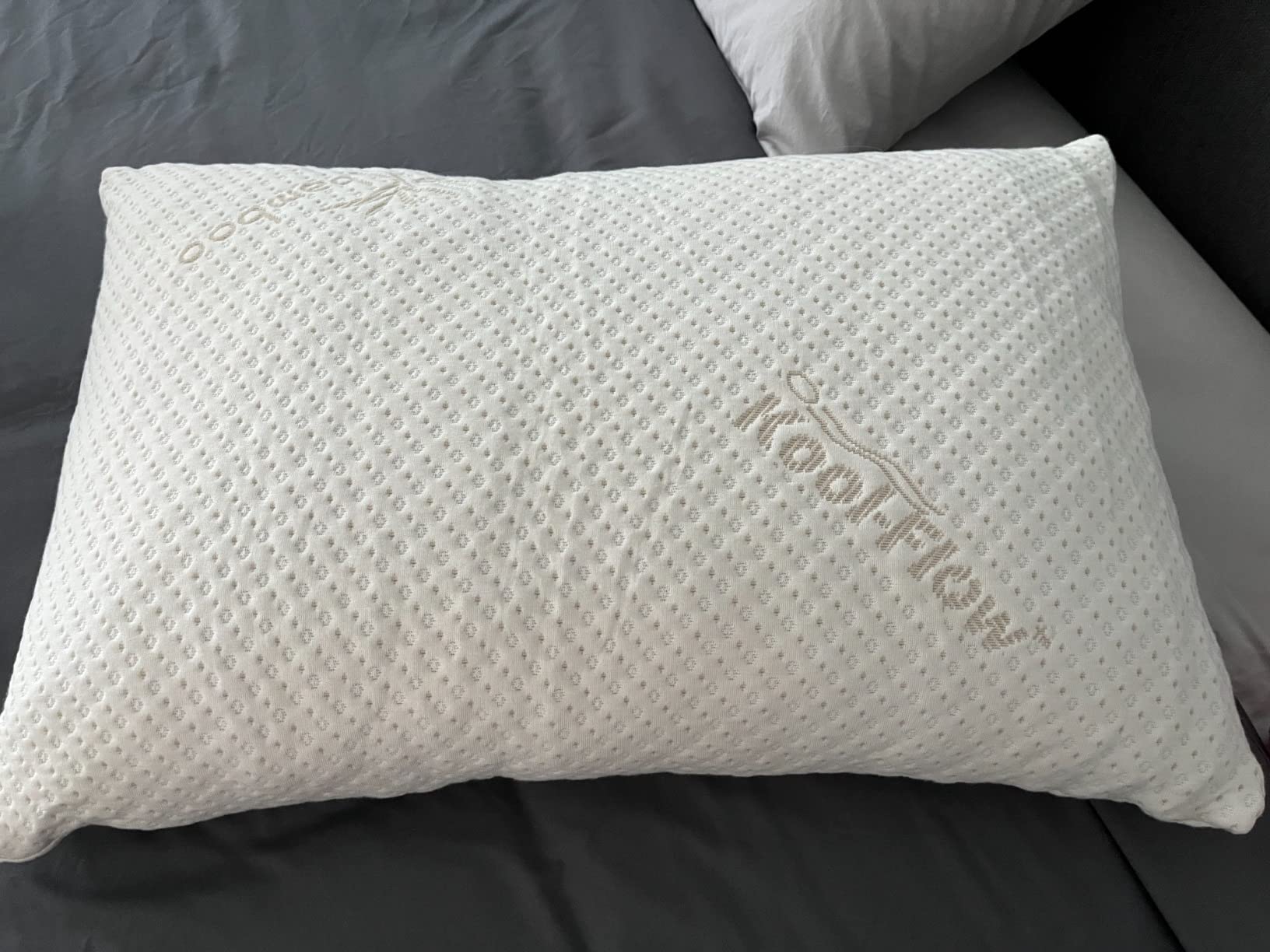 Xtreme Comforts Memory Foam Pillows | GREENGUARD Certified Adjustable Shredded Foam Fill for Personalized Support | Bed Pillows for Side, Back & Stomach Sleepers | Removable Cover | Standard Size customer photo 1