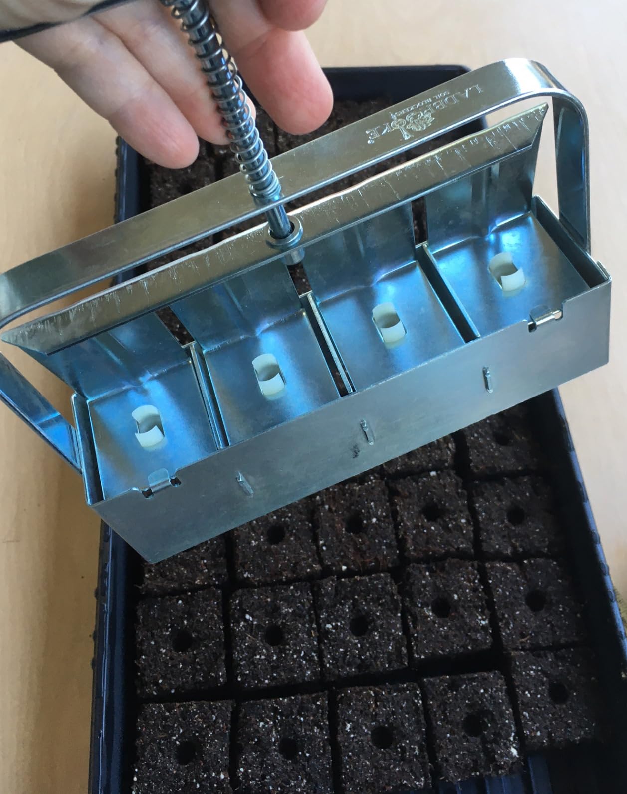 Authentic Ladbrooke Mini 4 Soil Blocker — Four 2