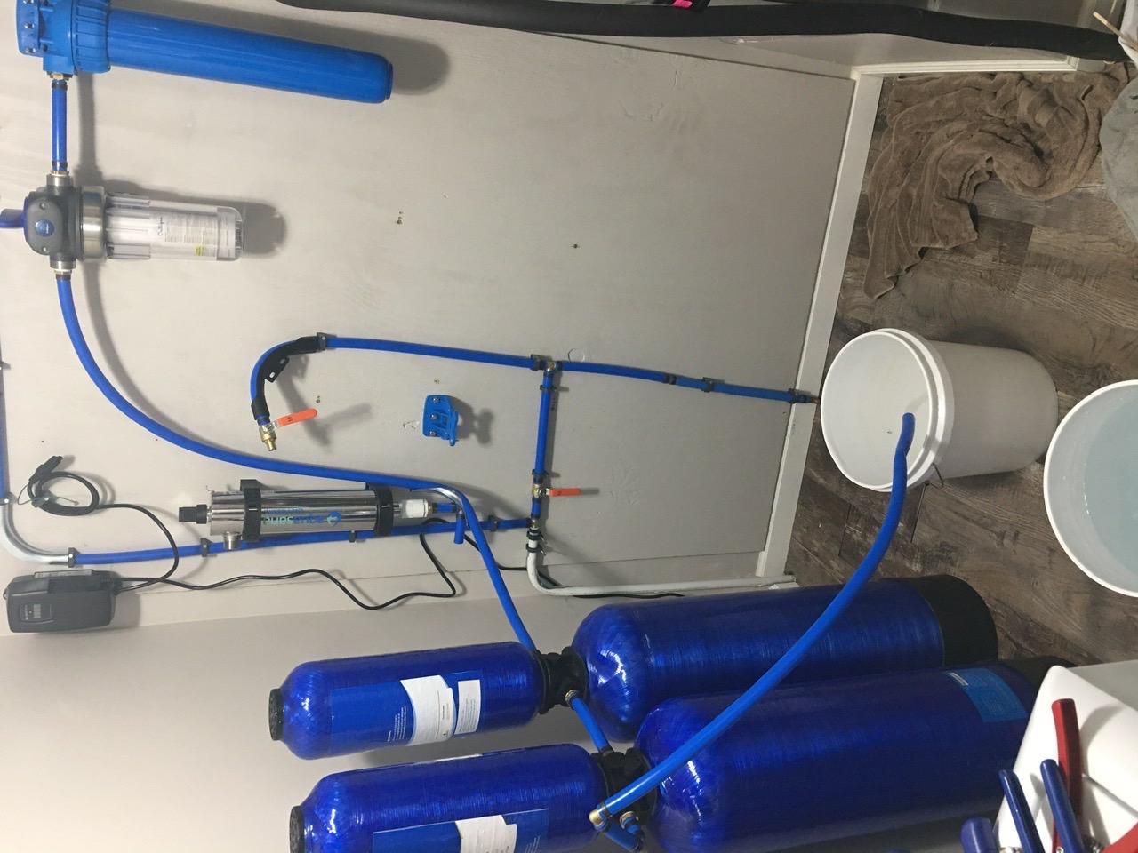 Aquasana Whole House Water Filter System | 1M Gal | Carbon & KDF | EQ-1000 | 10-Year Filter | 14.6 GPM | Reduces 97% Chlorine & Sediment | Pre & Post Filters Included | Pro Kit | 10-Year Warranty customer photo 2