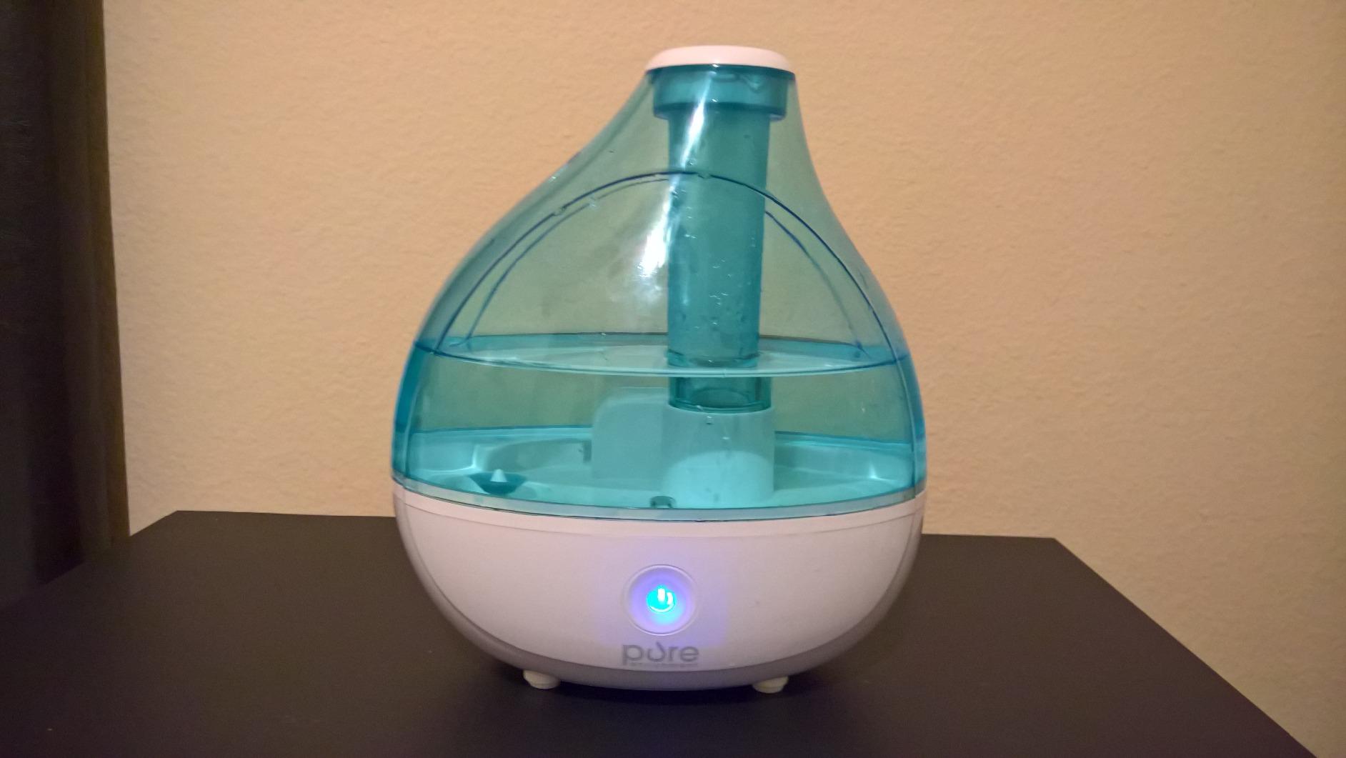 Pure Enrichment MistAire Ultrasonic Cool Mist Humidifier - Quiet Air Humidifier for Bedroom, Nursery, Office, & Indoor Plants - Lasts Up To 25 Hours customer photo 1