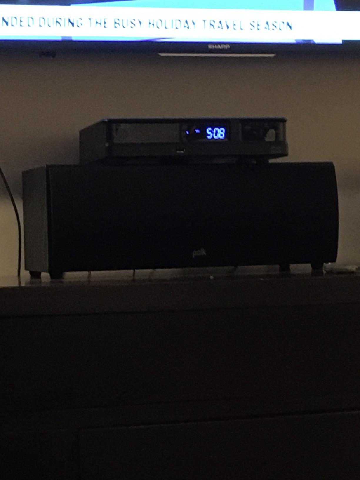 Polk Audio T30 Home Theater Center Channel Speaker, 100W Single, Black customer photo 1