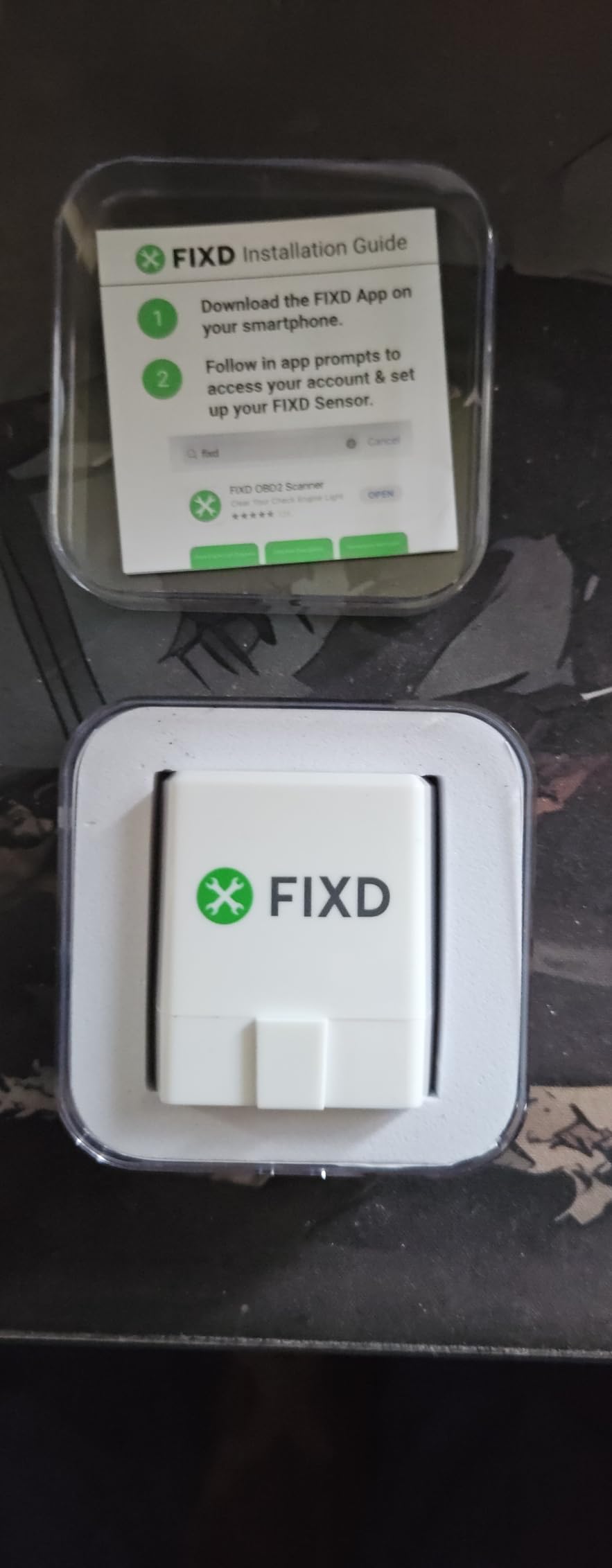FIXD Bluetooth OBD2 Scanner - Car Diagnostic Check Engine Code Reader customer photo 1