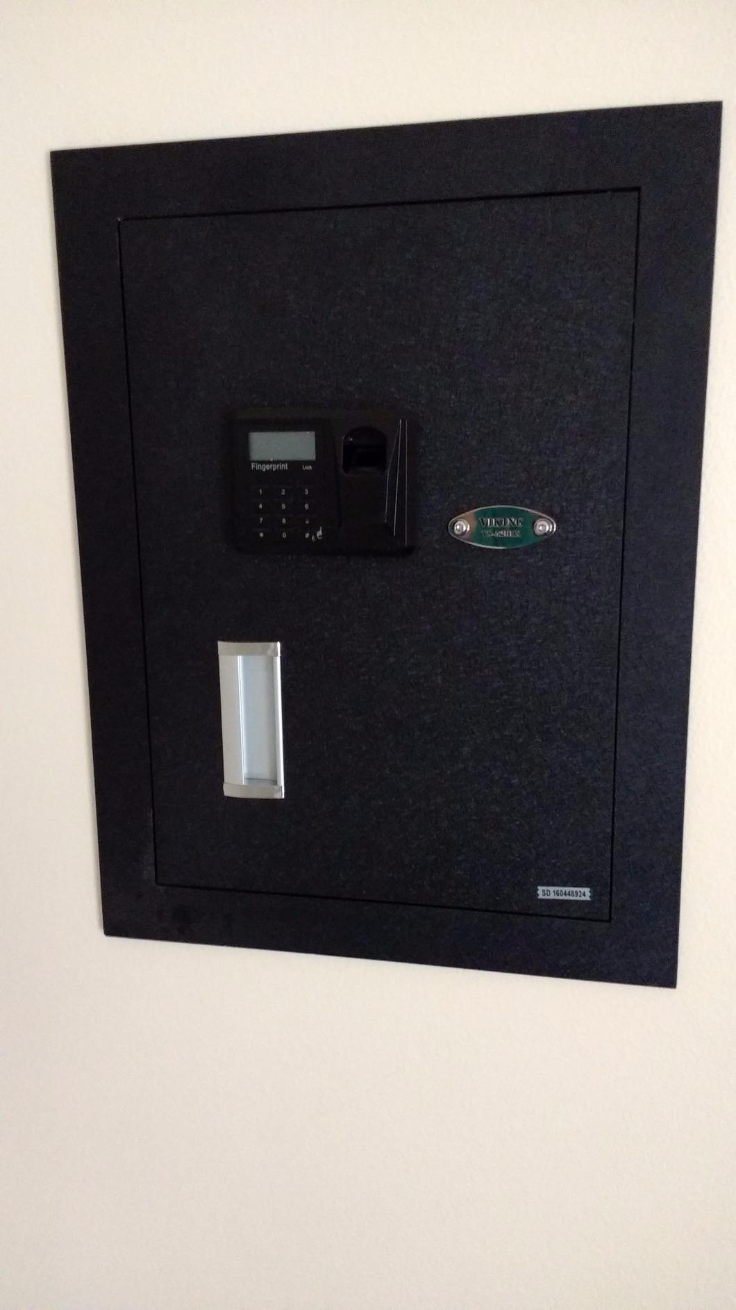 Viking Security Safe VS-52BLX Hidden Wall Biometric Safe customer photo 2