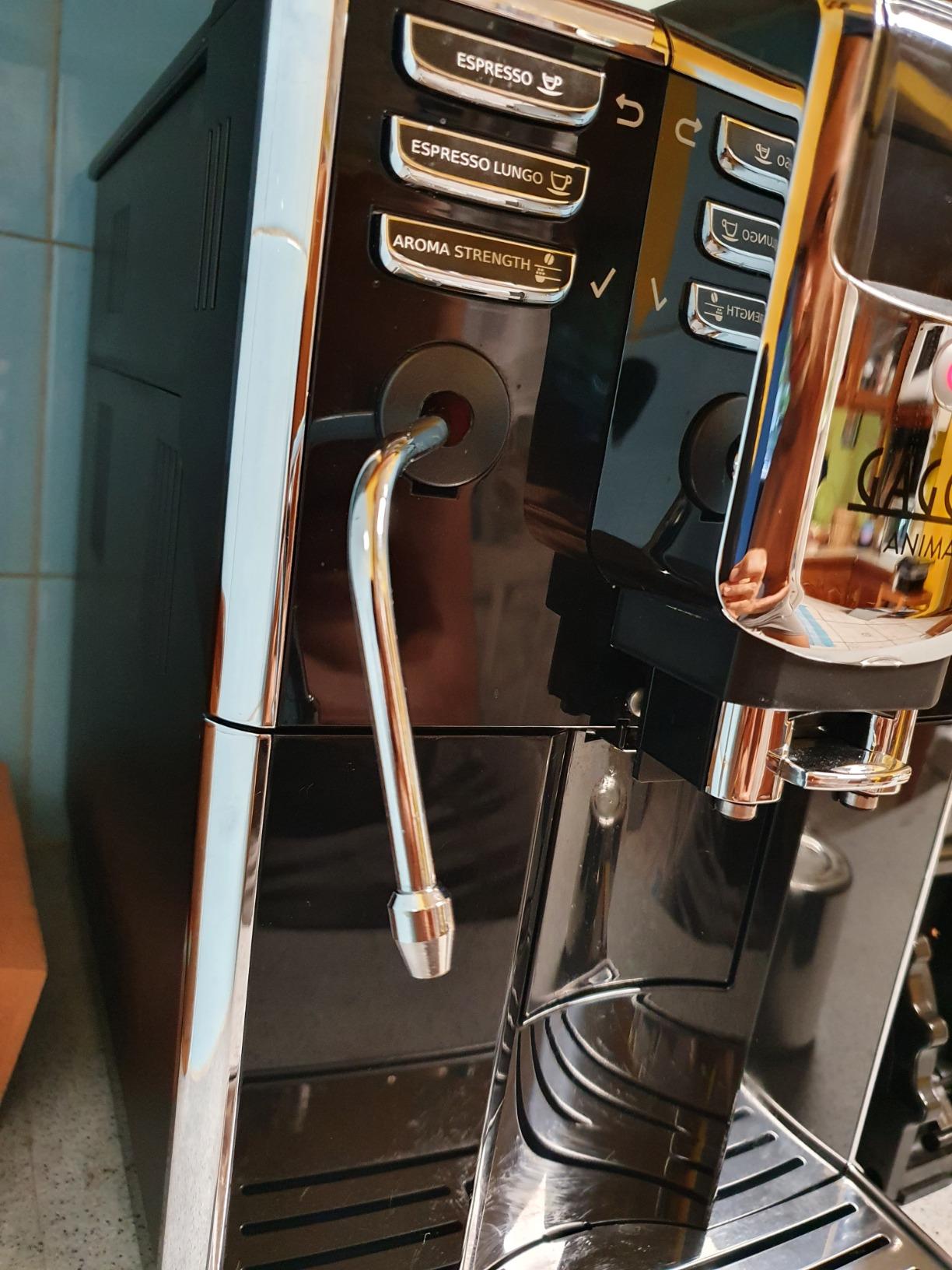 Gaggia Anima Coffee and Espresso Machine, Includes Steam Wand for Manual Frothing for Lattes and Cappuccinos with Programmable Options,Black customer photo 2