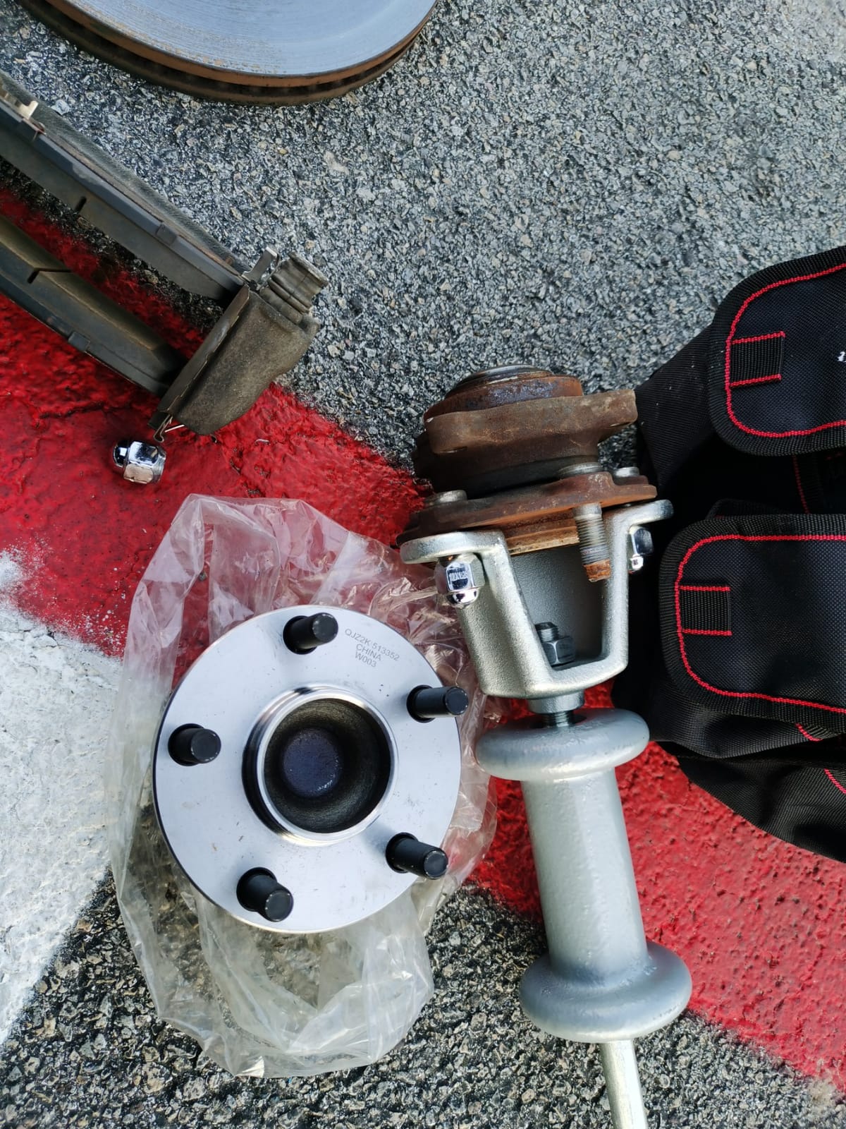 8MILELAKE 9 Way Slide Hammer Puller Axle Front Rear Wheel Bearing Dent Hub Gear Puller Remover Set customer photo 2