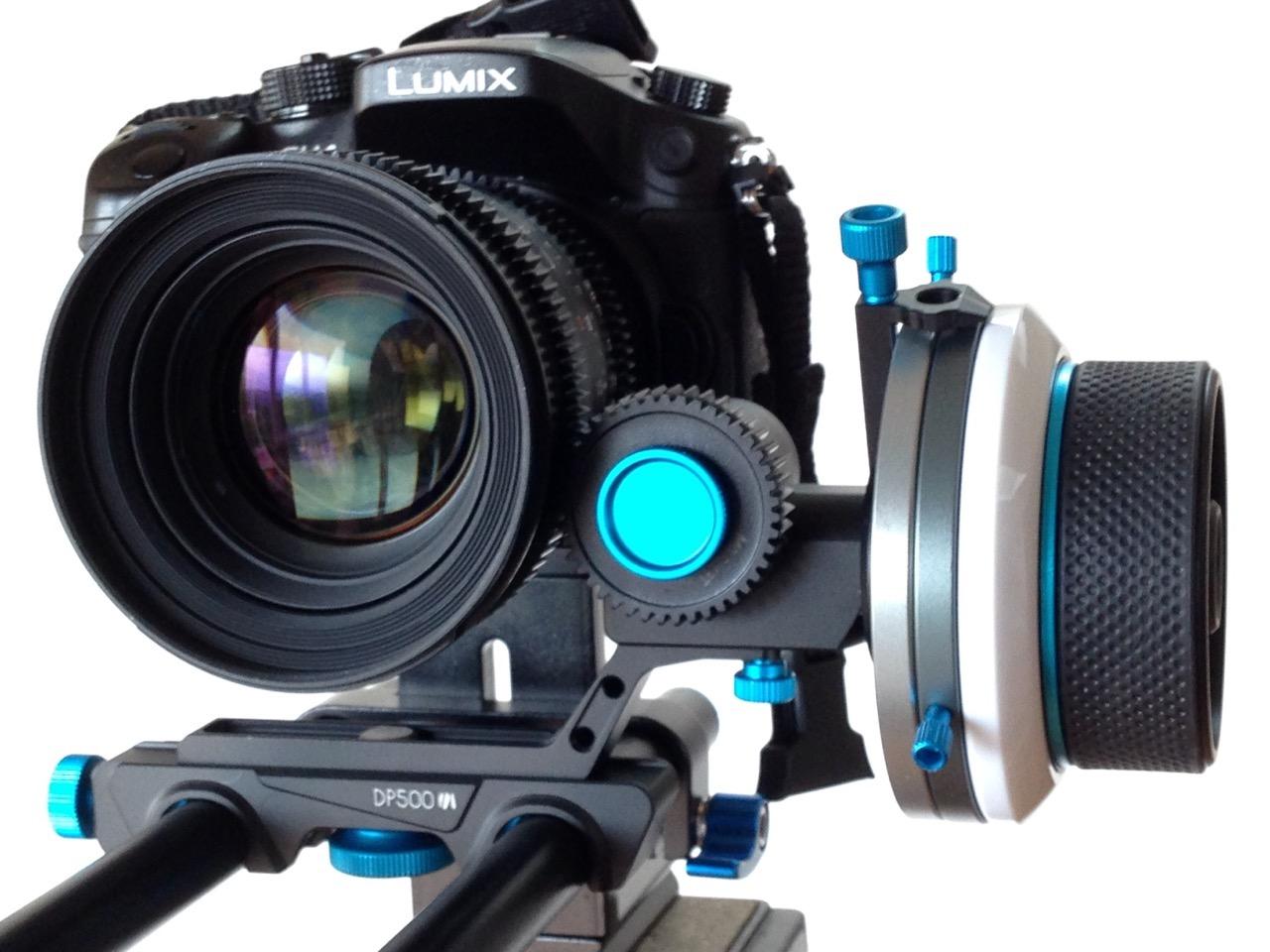 Fotga DP500III Follow Focus Puller w/A/B Stop,15mm Quick Release Rod Clamp for Canon Nikon Sony Blackmagic DSLR Cinema Camera Video Mirrorless Camera Cine Lens Film Movie Video Making No Backlash customer photo 1
