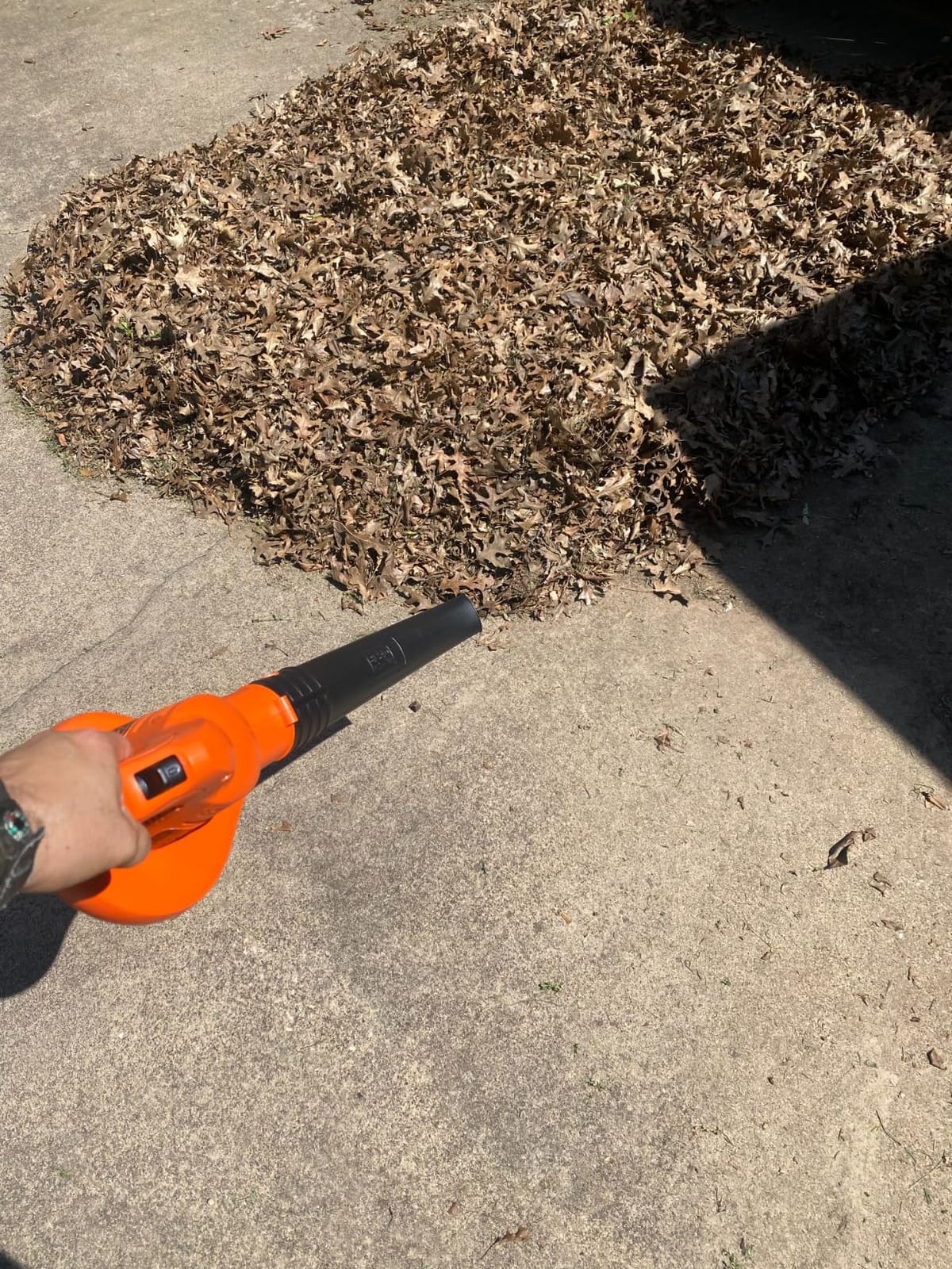 BLACK+DECKER 20V MAX Weed Eater, Edger and Sweeper Combo, Includes 2 Batteries and Charger, Cordless Electric Weed Wacker and 130 Mph Hard Surface Leaf Blower, 10 in. (LCC222) customer photo 1