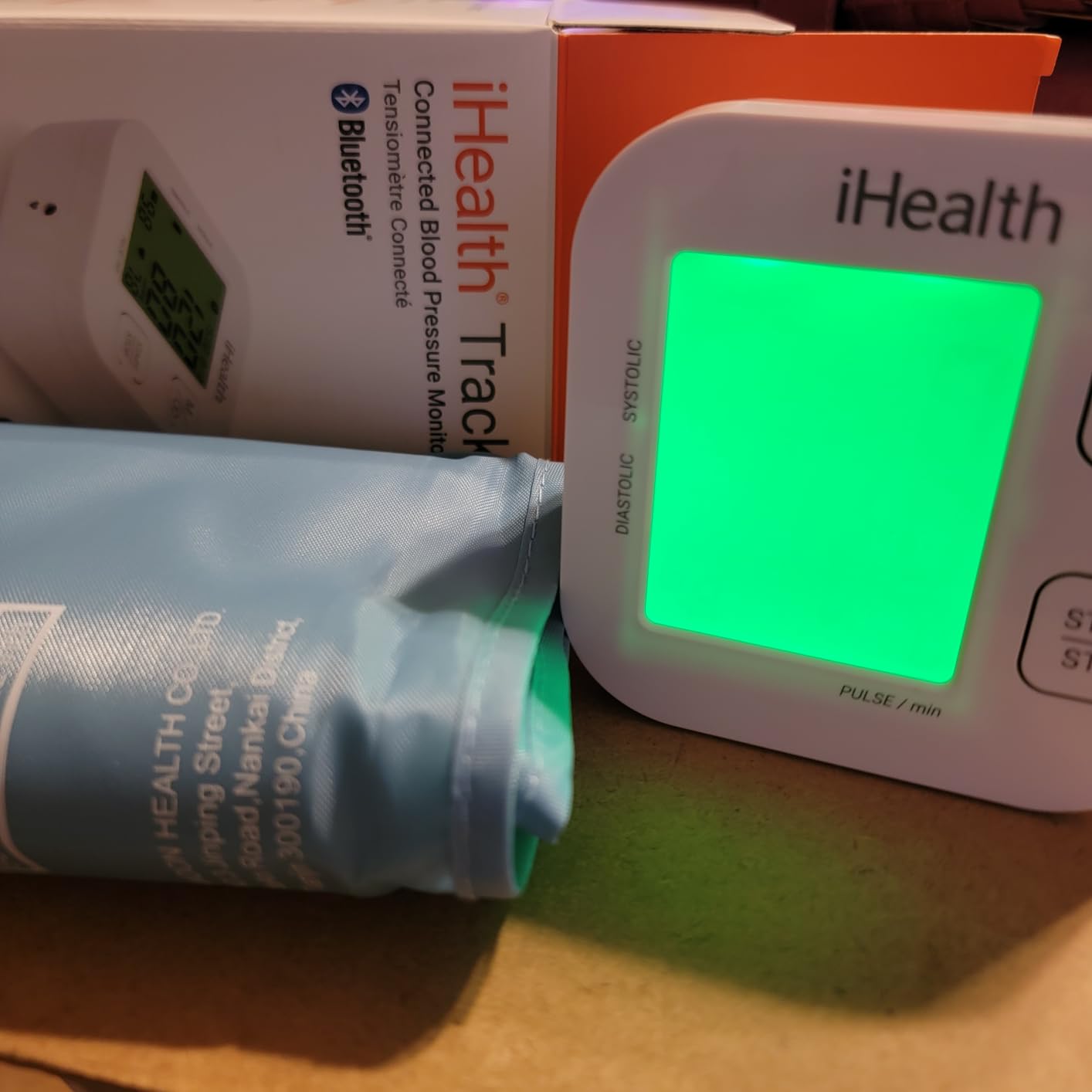 iHealth Track Smart Upper Arm Blood Pressure Monitor with Wide-Range Cuff customer photo 1
