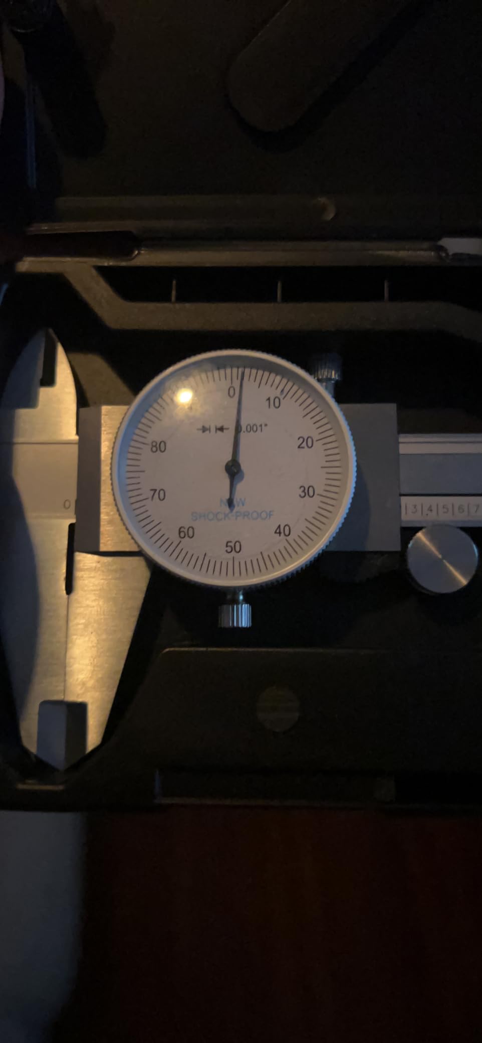 HFS Imperial 0-6 Inch Dial Caliper, ±0.001 Inch Accuracy, 4-Way Measuring Tool customer photo 1