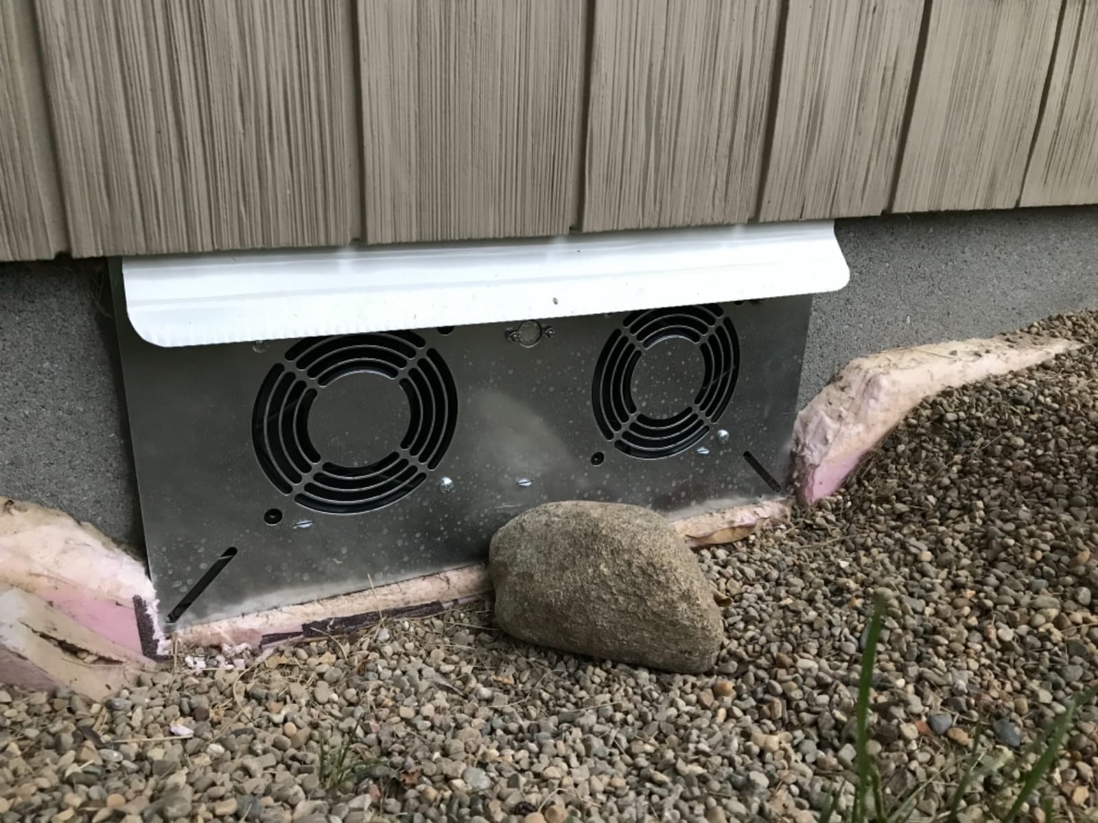 Elite-Air FAT2 220 CFM Dual Fan Crawl Space Ventilator with Dehumidistat customer photo 1