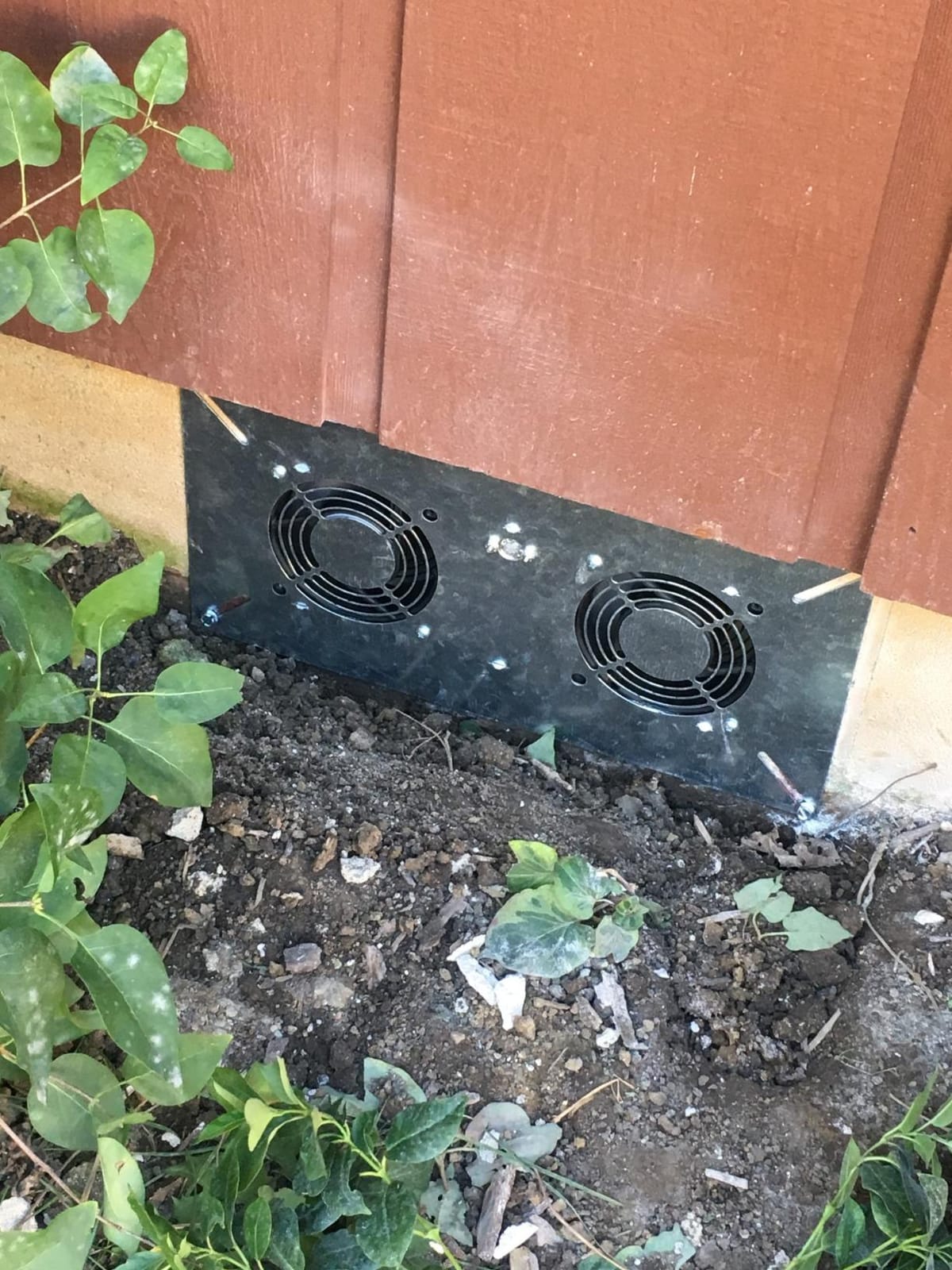 Elite-Air FAT2 220 CFM Dual Fan Crawl Space Ventilator with Dehumidistat customer photo 2