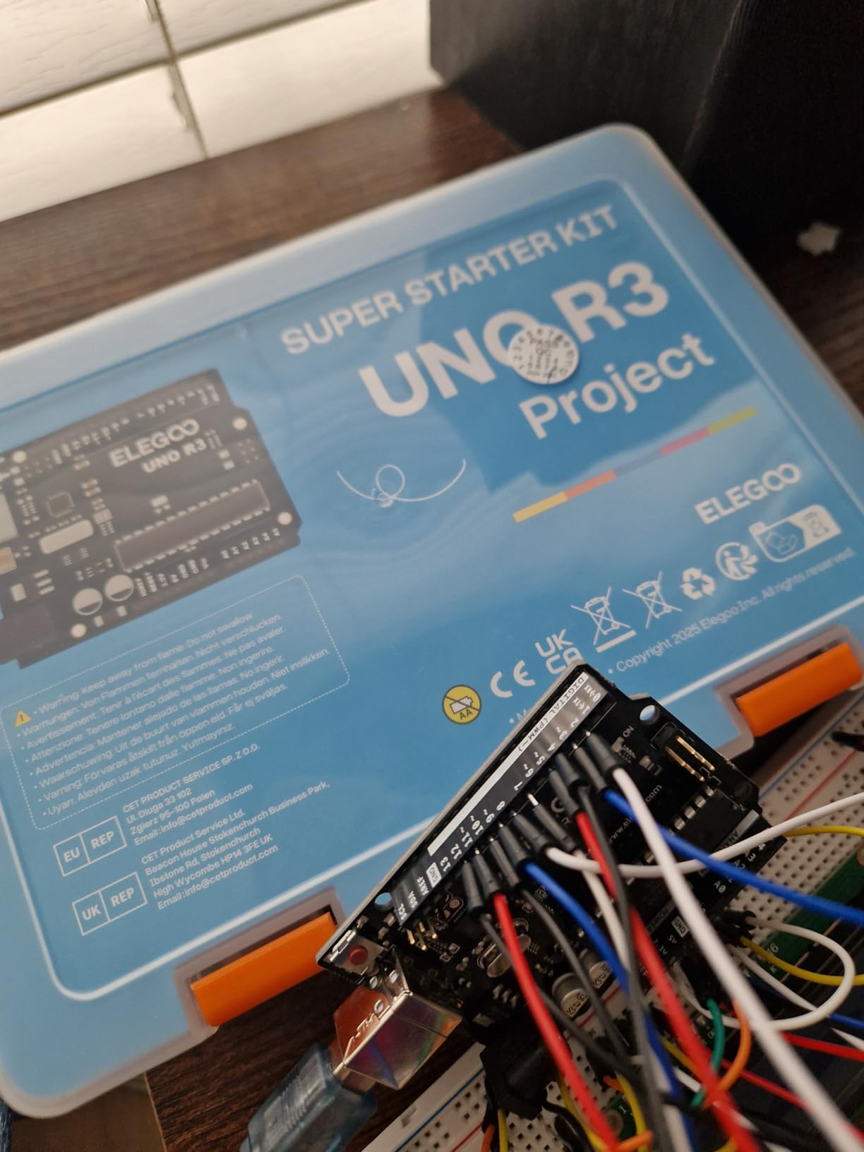 ELEGOO UNO R3 Project Super Starter Kit with PDF Tutorial for Beginners customer photo 1
