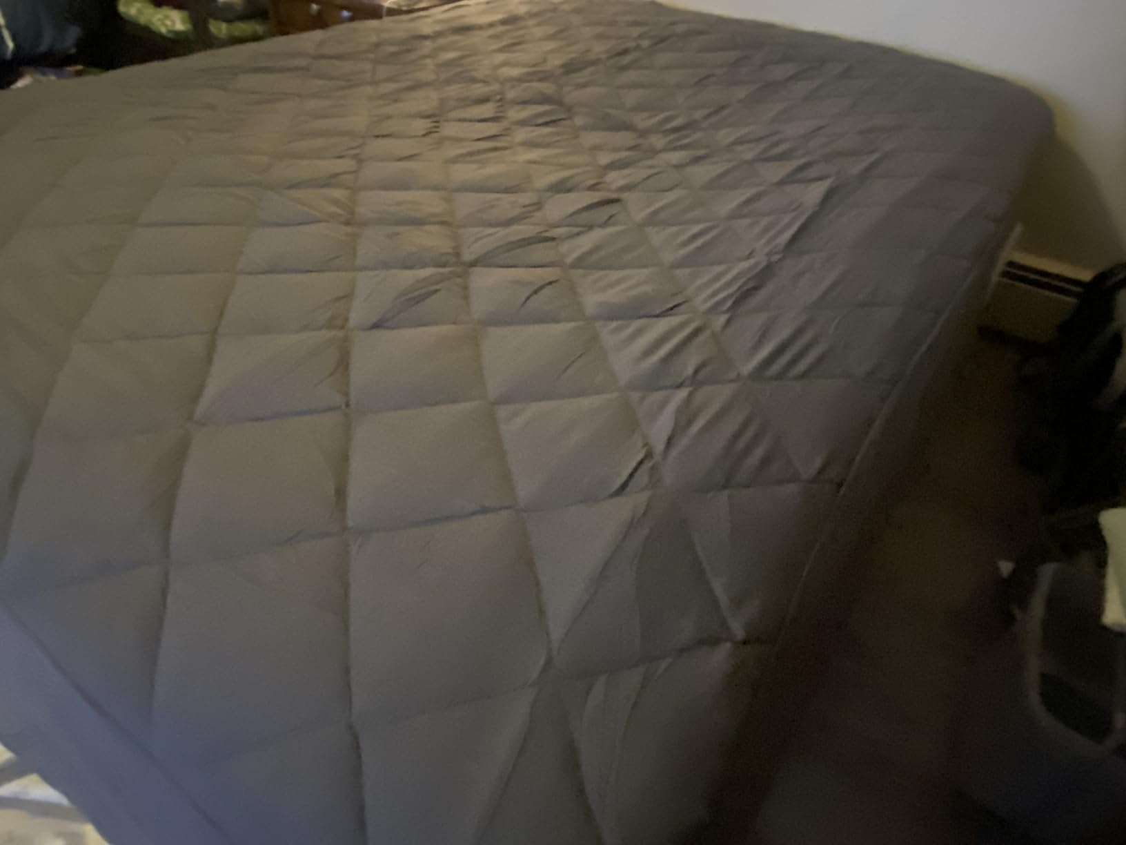 Twin XL Mattress Pad Quilted Mattress Protector Topper fits 16