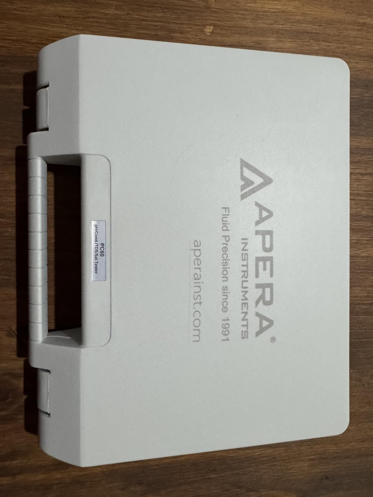 APERA INSTRUMENTS AI316 Premium Series PC60 5-in-1 Waterproof pH/EC (Conductivity) /TDS (ppm) /Salinity (ppt) /Temp. Multi-Parameter Pocket Tester Kit customer photo 2
