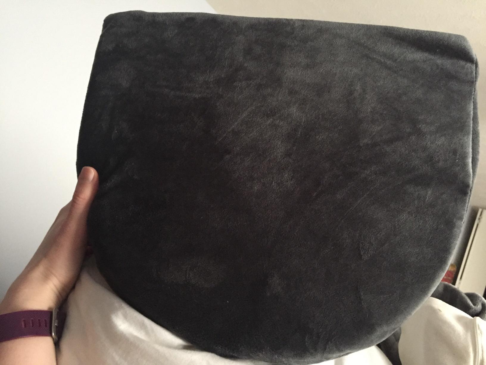 Hiccapop Pregnancy Wedge Pillow, Maternity Pillow Support Belly, Legs, Back customer photo 1