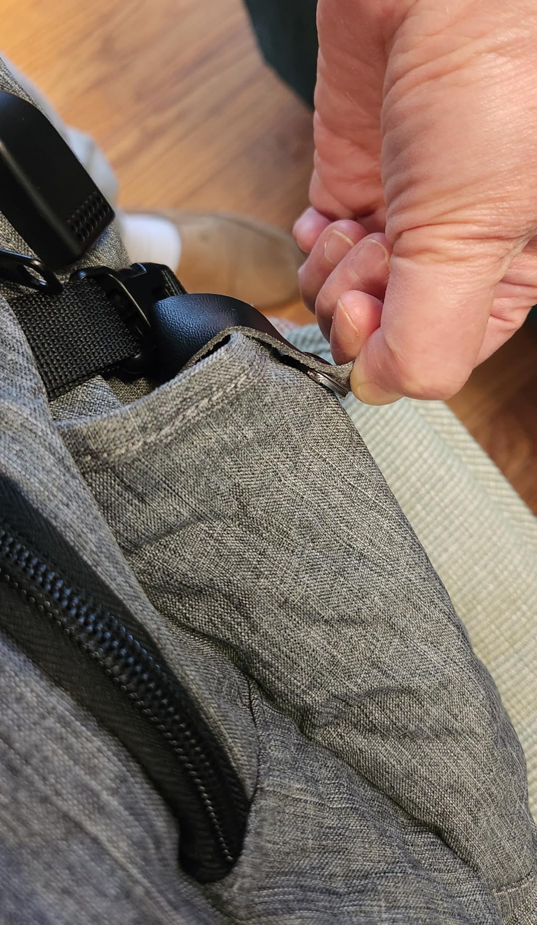 Mancro Laptop Backpack for Travel, Anti-theft Business Backpack for Men customer photo 2