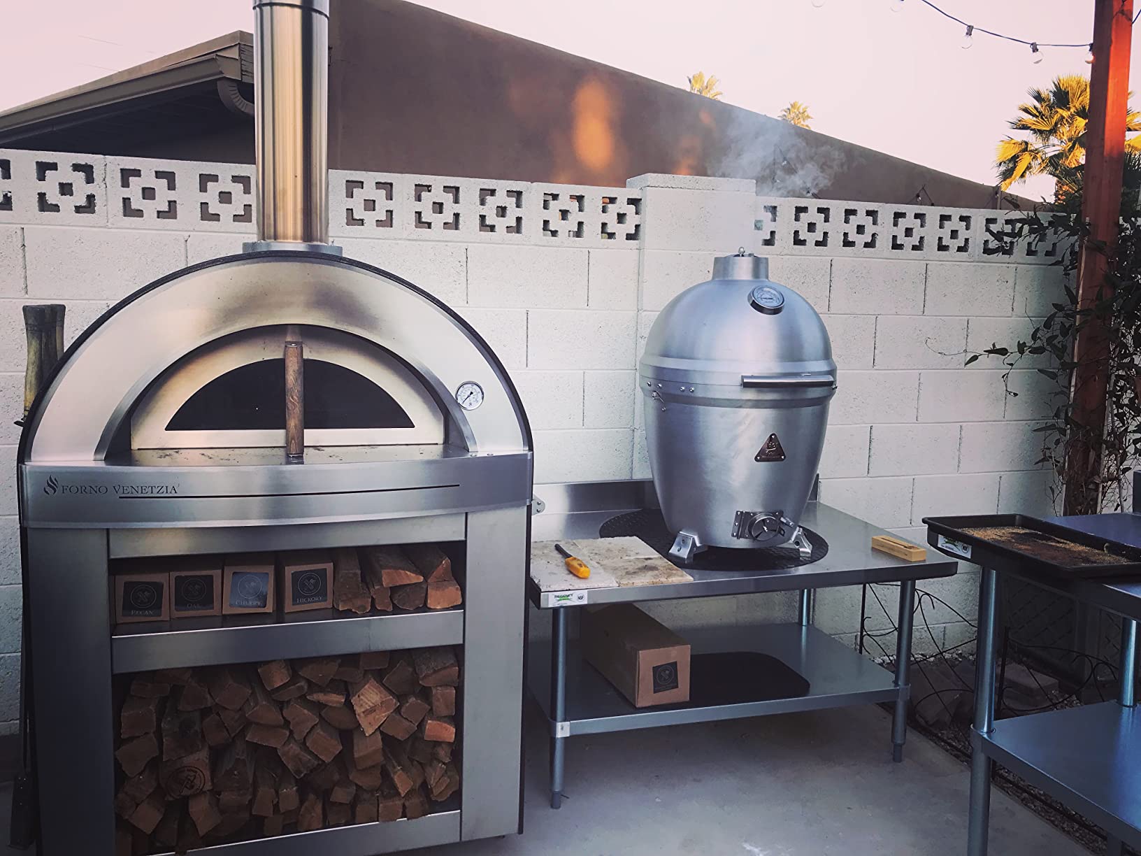 Blaze 20‑Inch Cast Aluminum Kamado Grill | Heavy-Duty 1″ Cast Aluminum Body | 20″ Hex Stainless Grates | Tongue‑and‑Groove Seal | BLZ‑20‑KAMADO customer photo 2