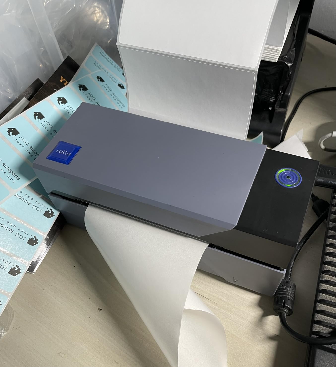 Rollo USB Shipping Label Printer - Commercial Grade 4x6 Thermal Printer | High Speed Label Maker for Small Businesses & Shipping Packages - Create Custom Stickers - Supports Windows & Mac customer photo 2