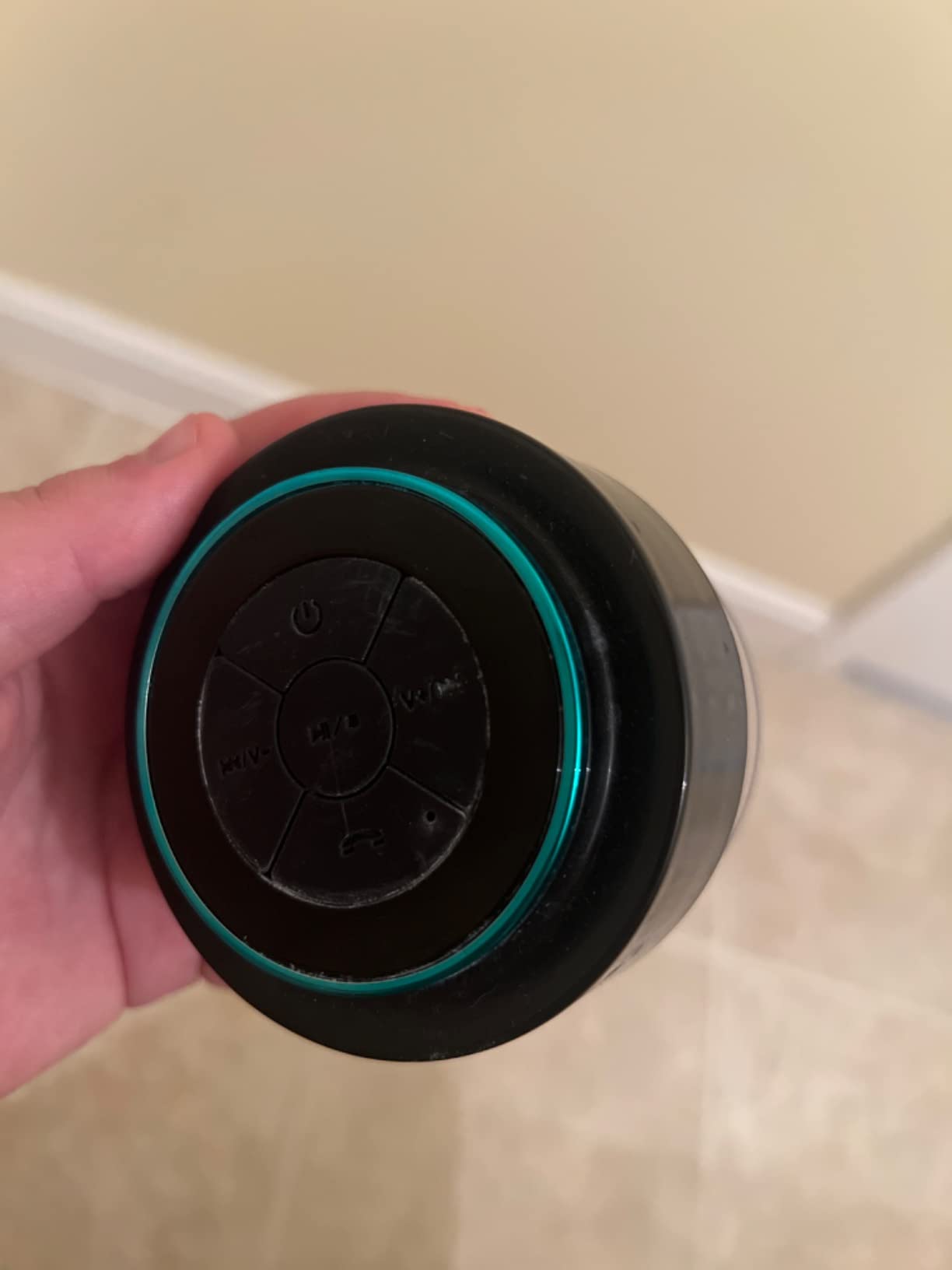 HAISSKY Bluetooth Shower Speakers, Portable Wireless Speaker with Suction Cup, IP67 Waterproof Speaker Pairs Easily to Phones, Tablets, Computer, Gift for Men & Women customer photo 2