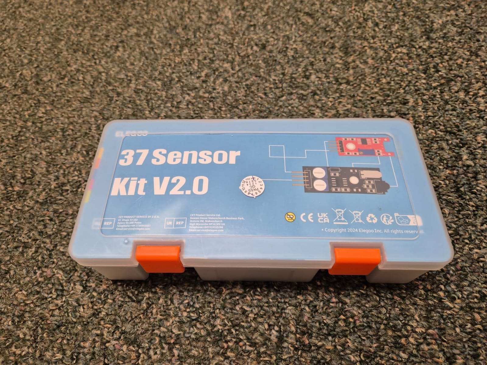 ELEGOO 37-in-1 Sensor Modules Kit with Tutorial Compatible with Arduino customer photo 2