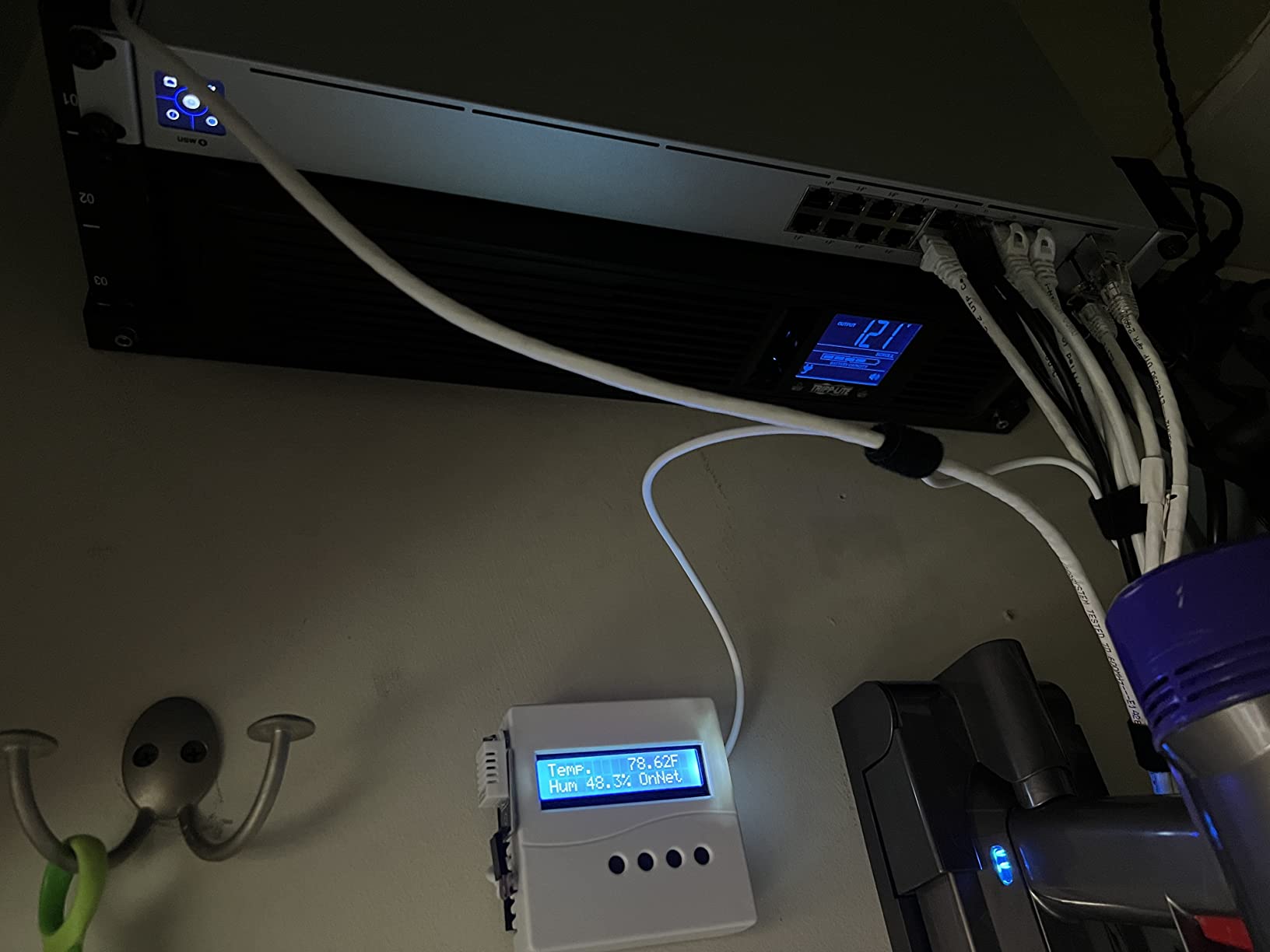 pp-Code WiFi Temperature and Humidity Sensor, Thermometer, Monitor From Anywhere, Email, SMS Alerts, Ideal for Server Room, Lab, Greenhouse, Pets customer photo 2