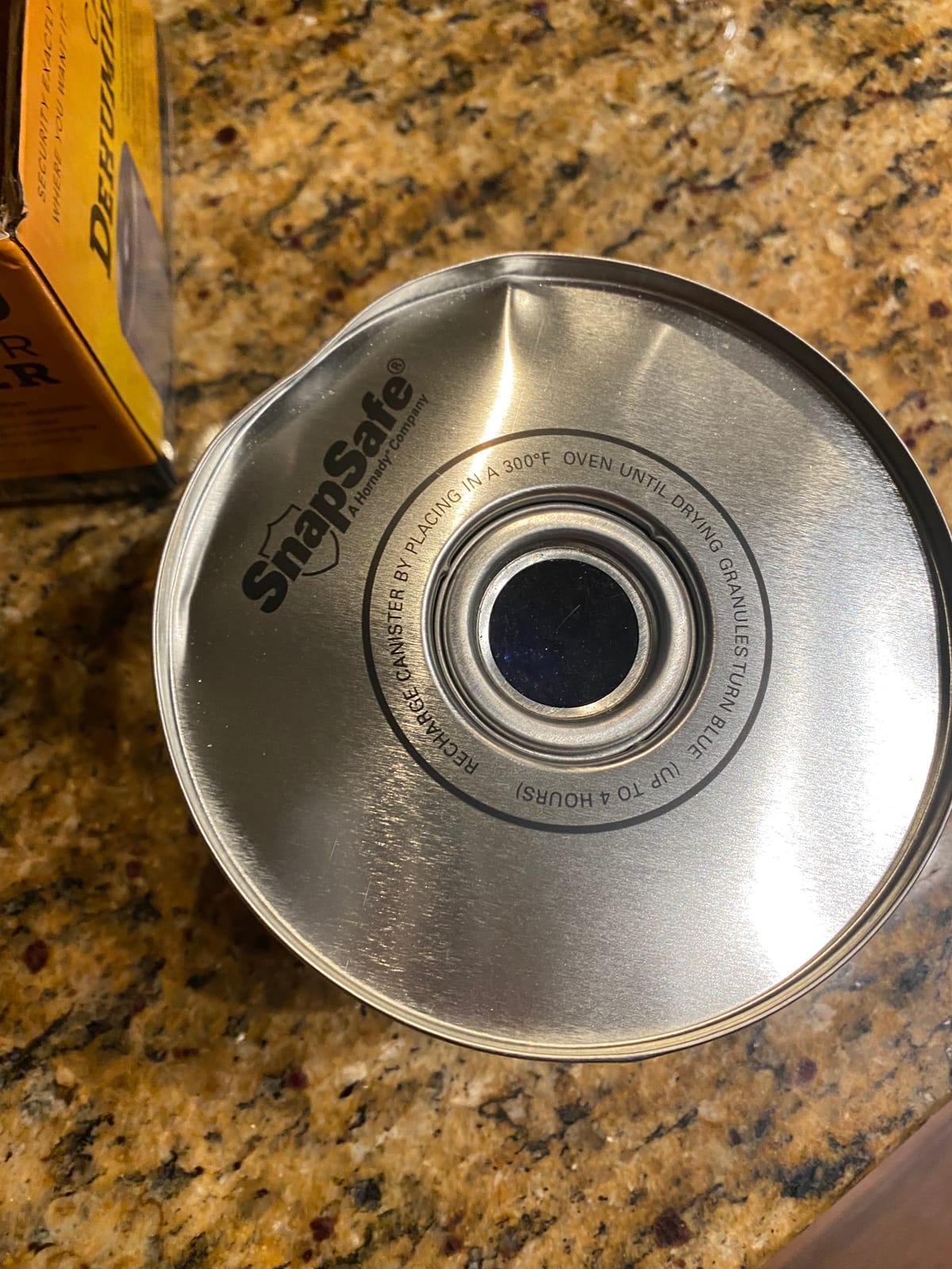SnapSafe Reusable Canister Dehumidifier, 75902 - Portable, Easy to Use Moisture Absorbers for Gun Safes & Cabinets - Prevent Moisture Damage for Gun Safe Accessories, Firearms in Your Gun Vault customer photo 1