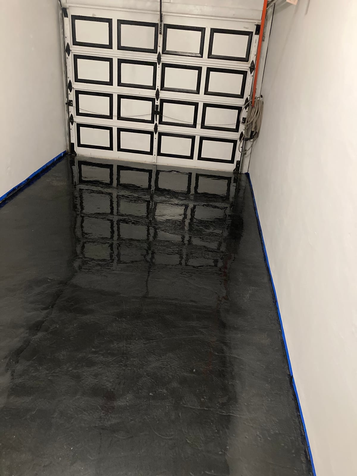 Rust-Oleum RockSolid Metallic Brilliant Blue Garage Floor Coating customer photo 1
