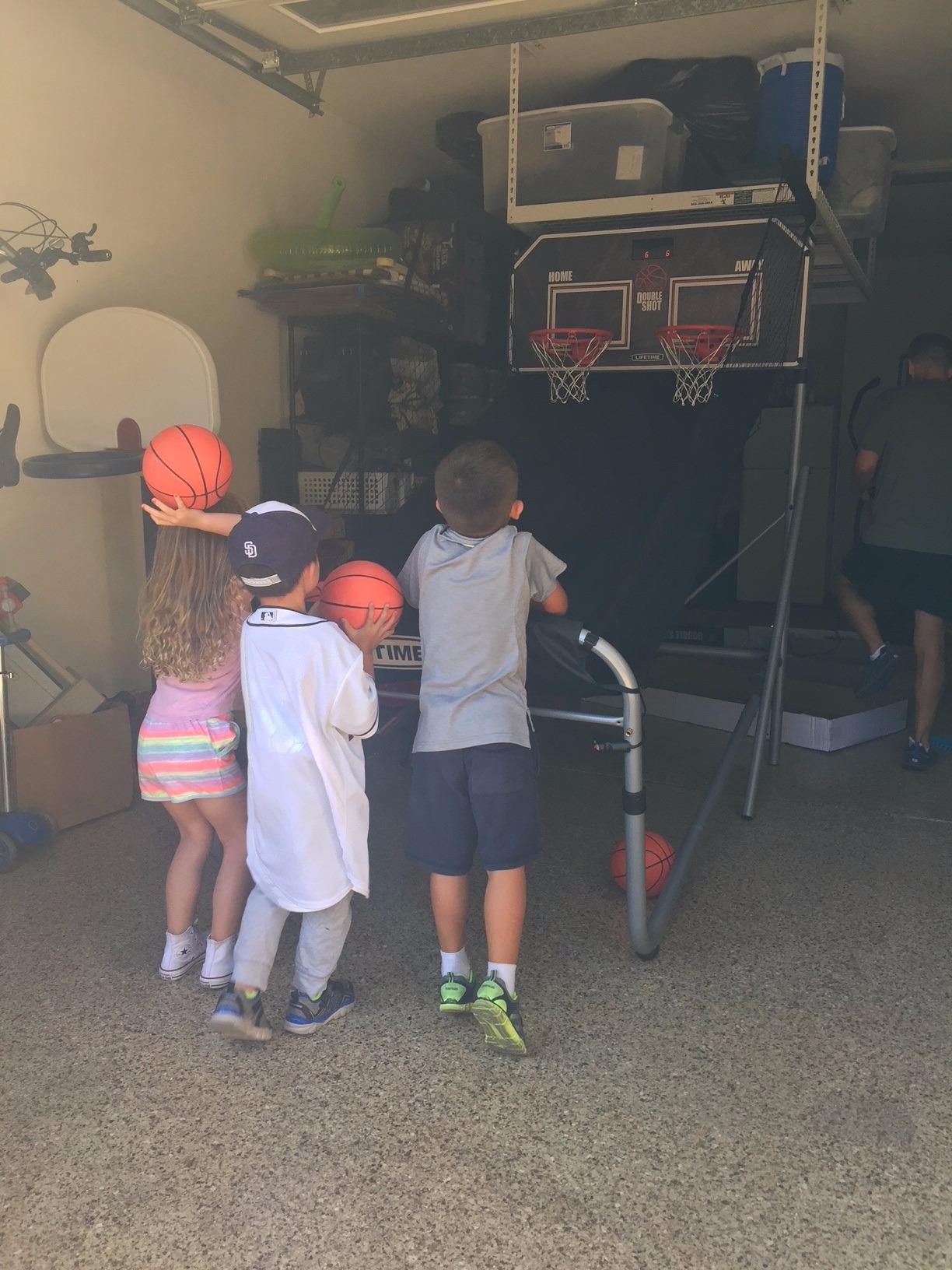 LIFETIME Basketball Arcade Game - Double Shot Deluxe, 2 Player customer photo 1