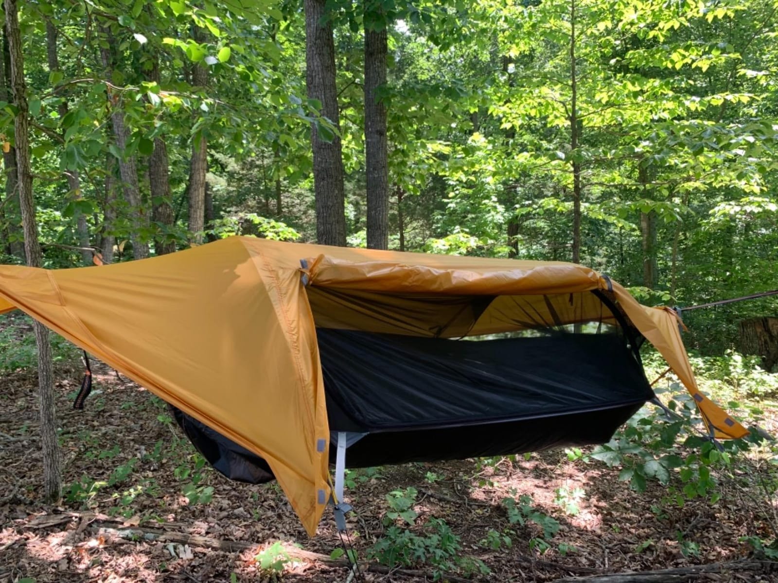 WintMing Hammock with Mosquito Net and Rain Fly Cover 3 in 1 Camping Hammock Tent 440lbs Load customer photo 2